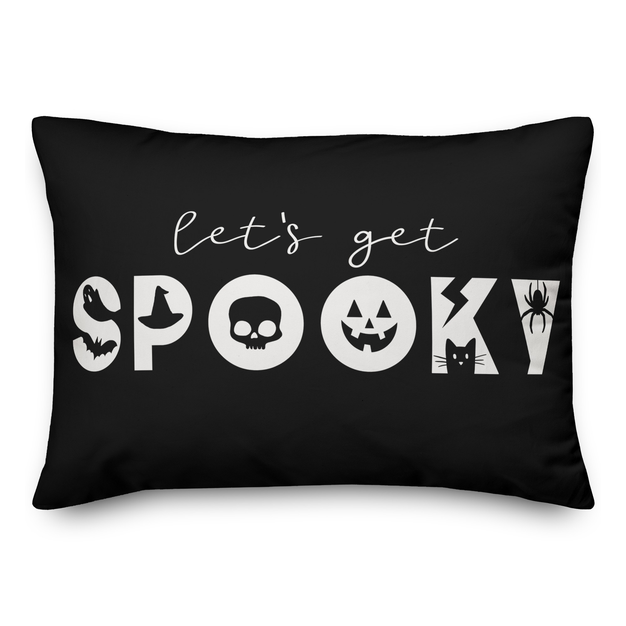 Lets Get Spooky 14x20 Spun Poly Pillow