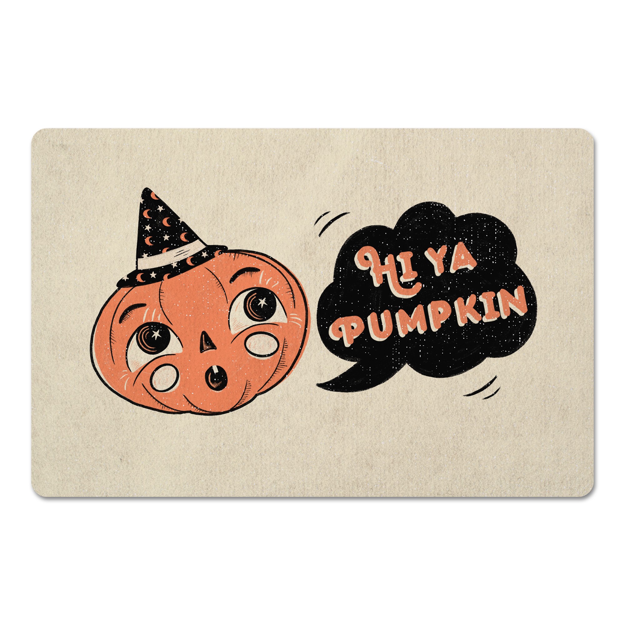 Hi Ya Pumpkin 27x18 Floor Mat