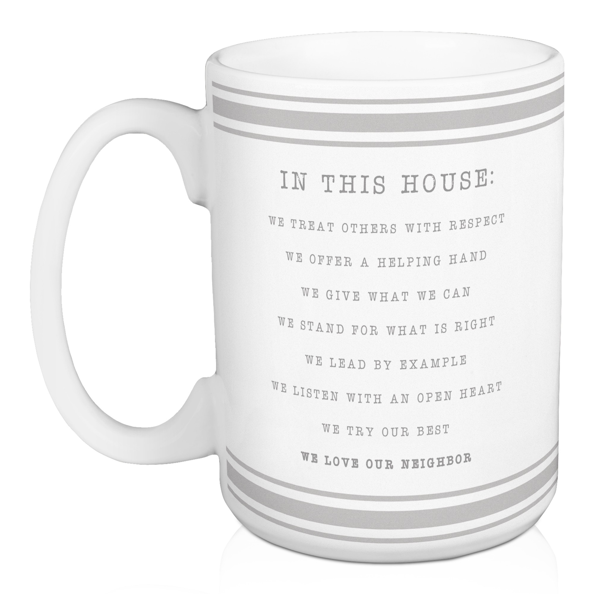 In This House 15 oz Mug