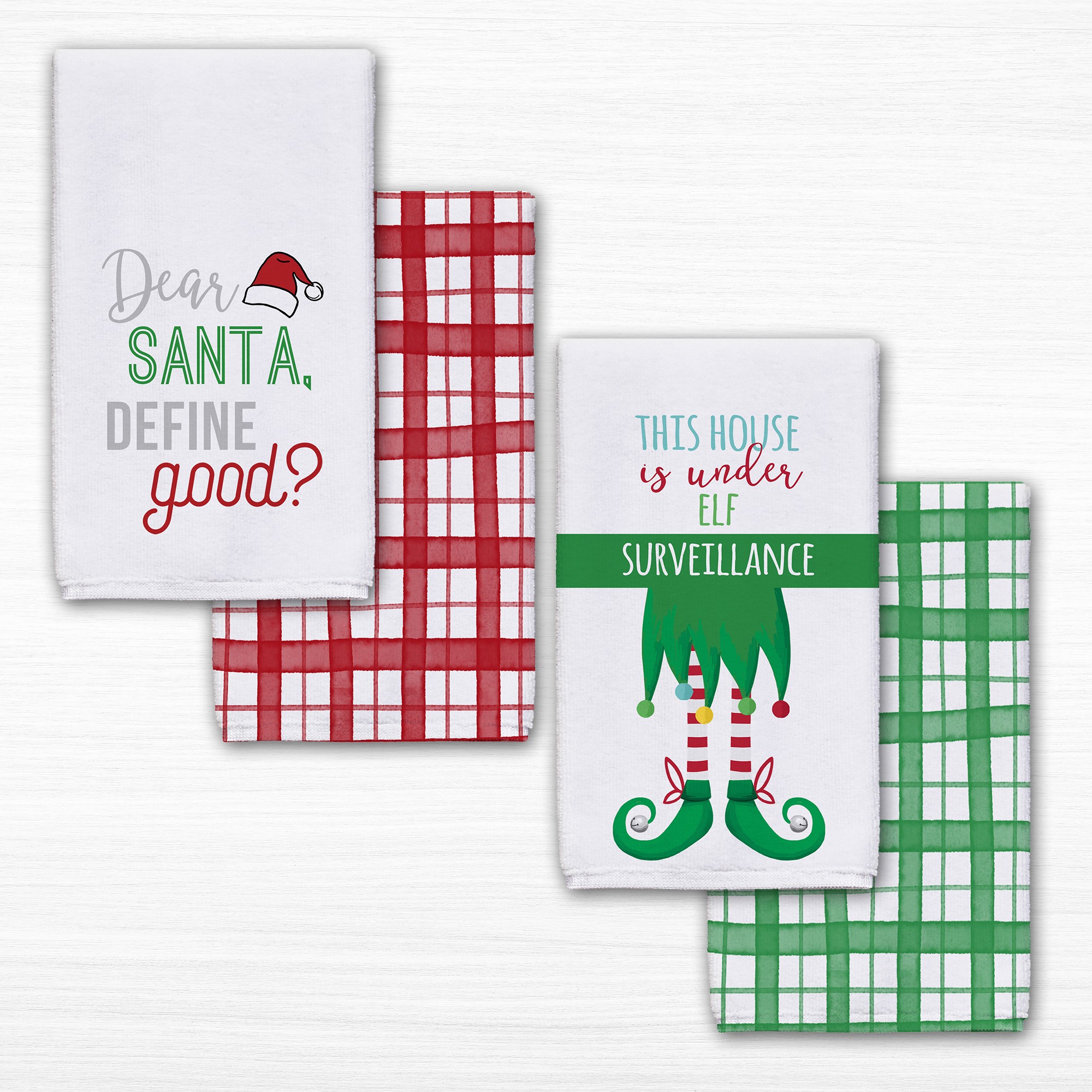 Christmas Plaid Textiles Collection