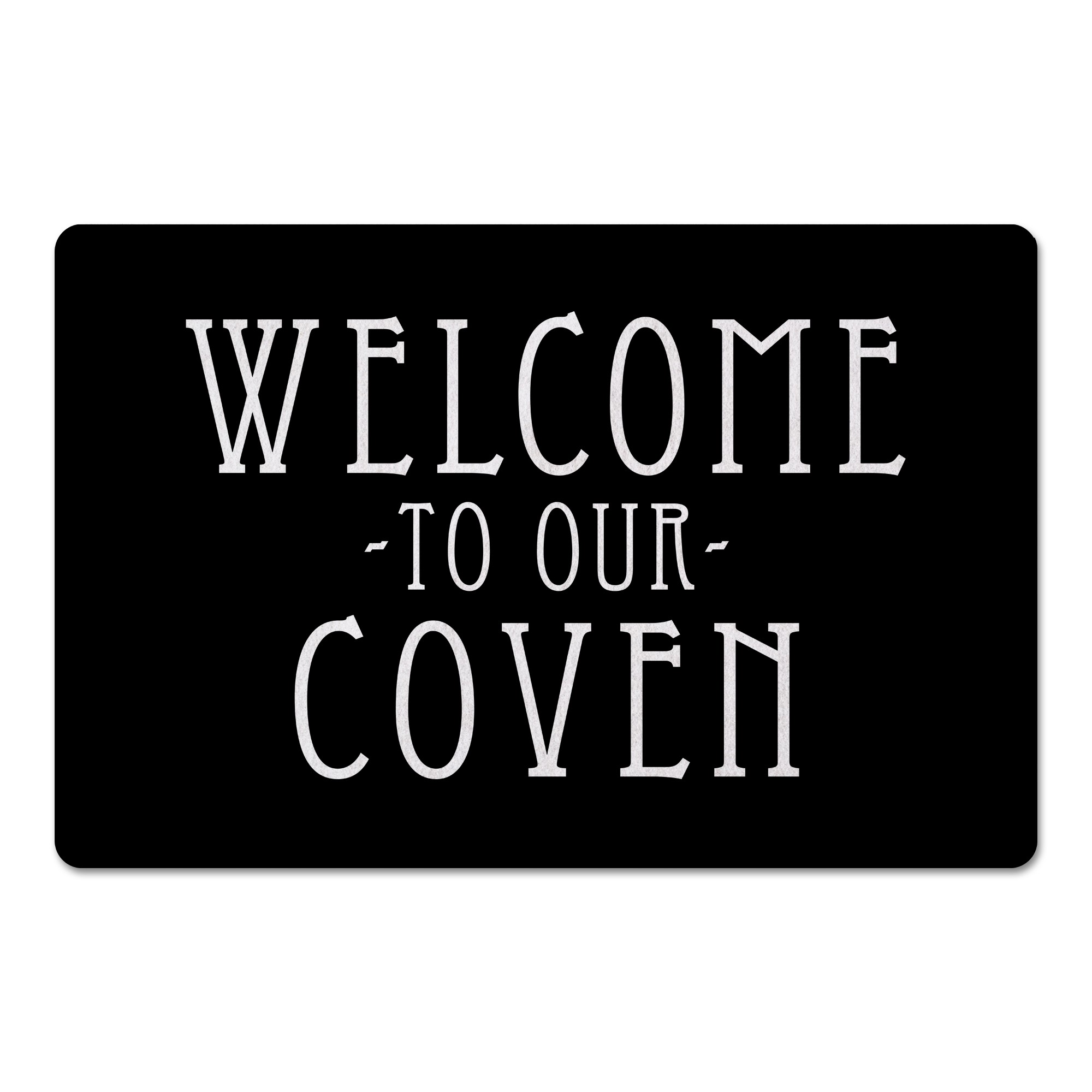 Welcome to Our Coven 27x18 Floor Mat