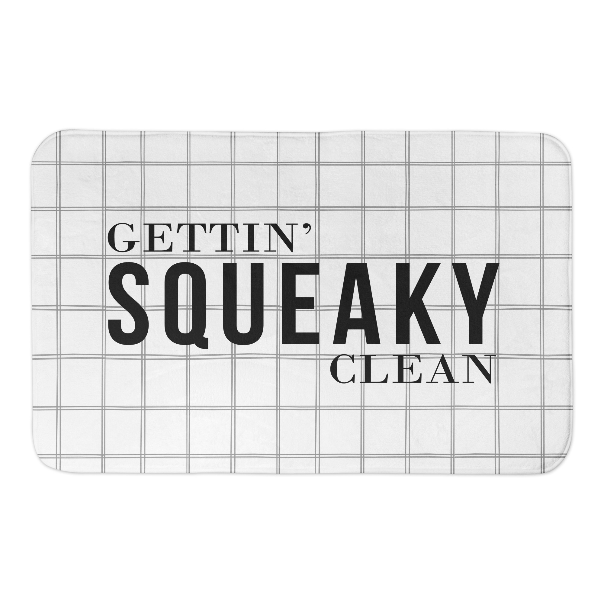 Gettin Squeaky Clean 34x21 Bath Mat