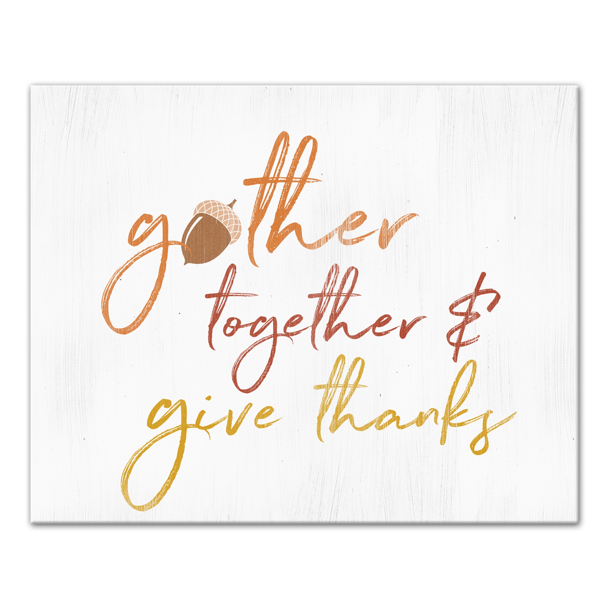 Gather Together 8x10 Canvas Wall Art