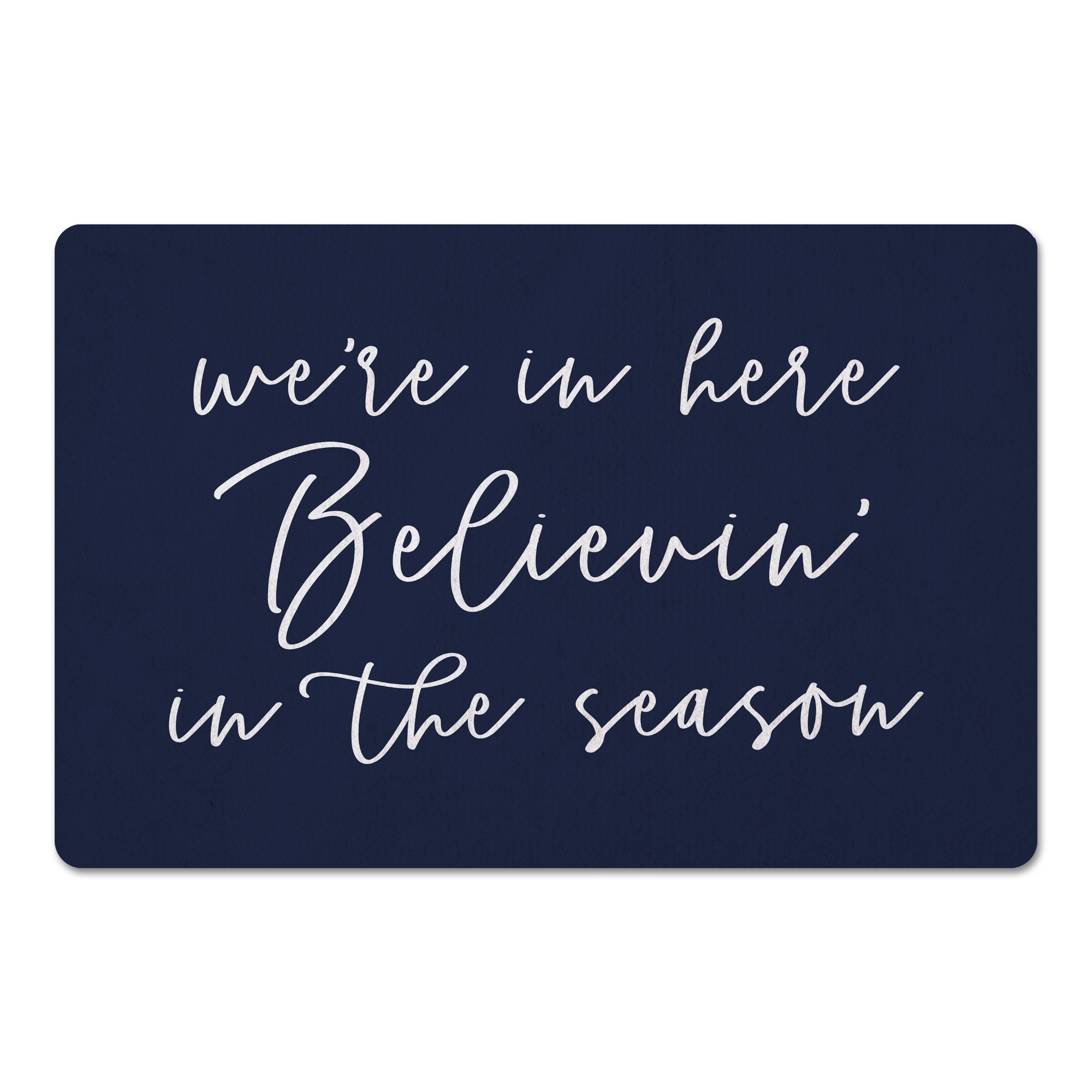 Believin' Season 27x18 Floor Mat