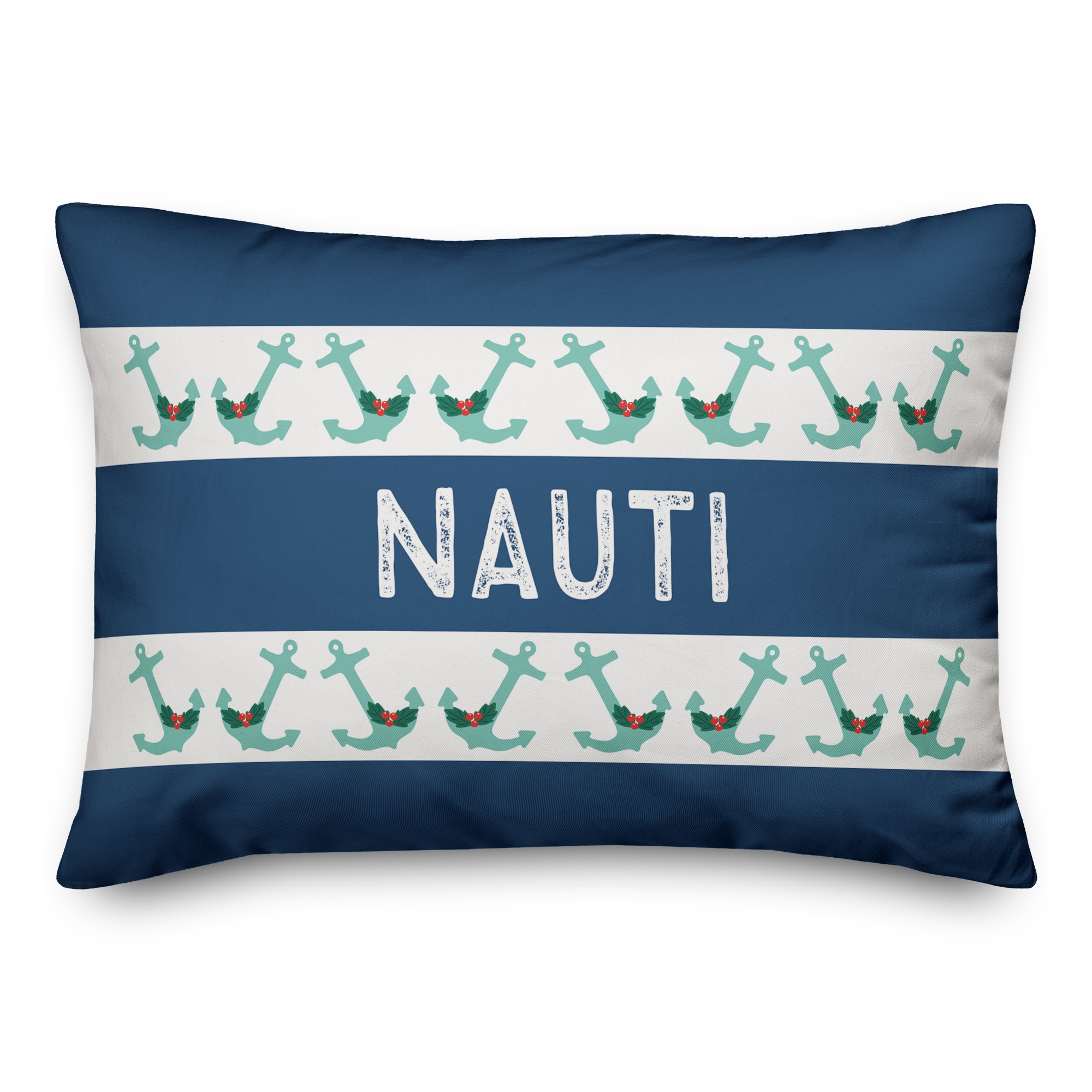 Nauti or Nice 14x20 Spun Poly Pillow