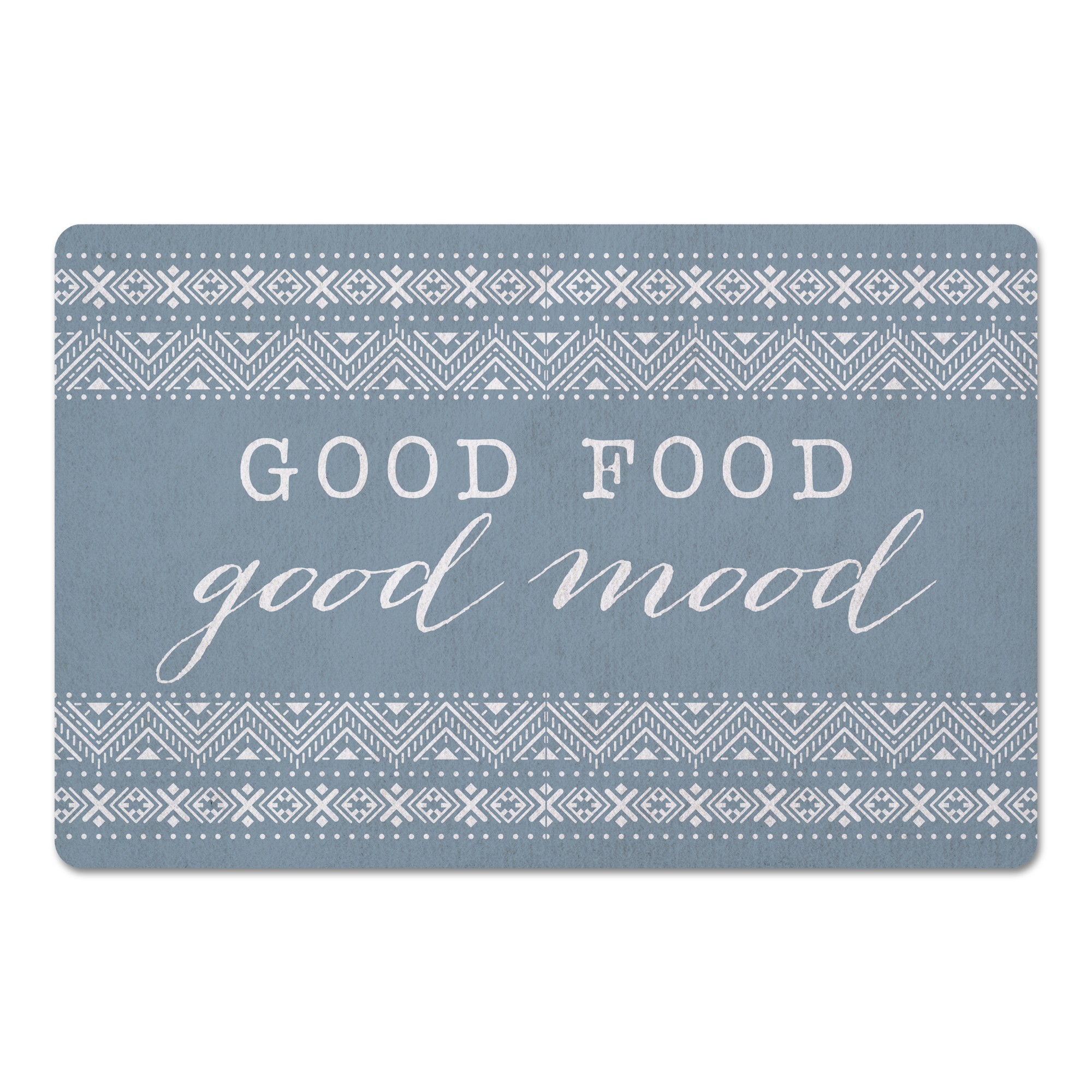 Good Food Good Mood 27x18 Floor Mat