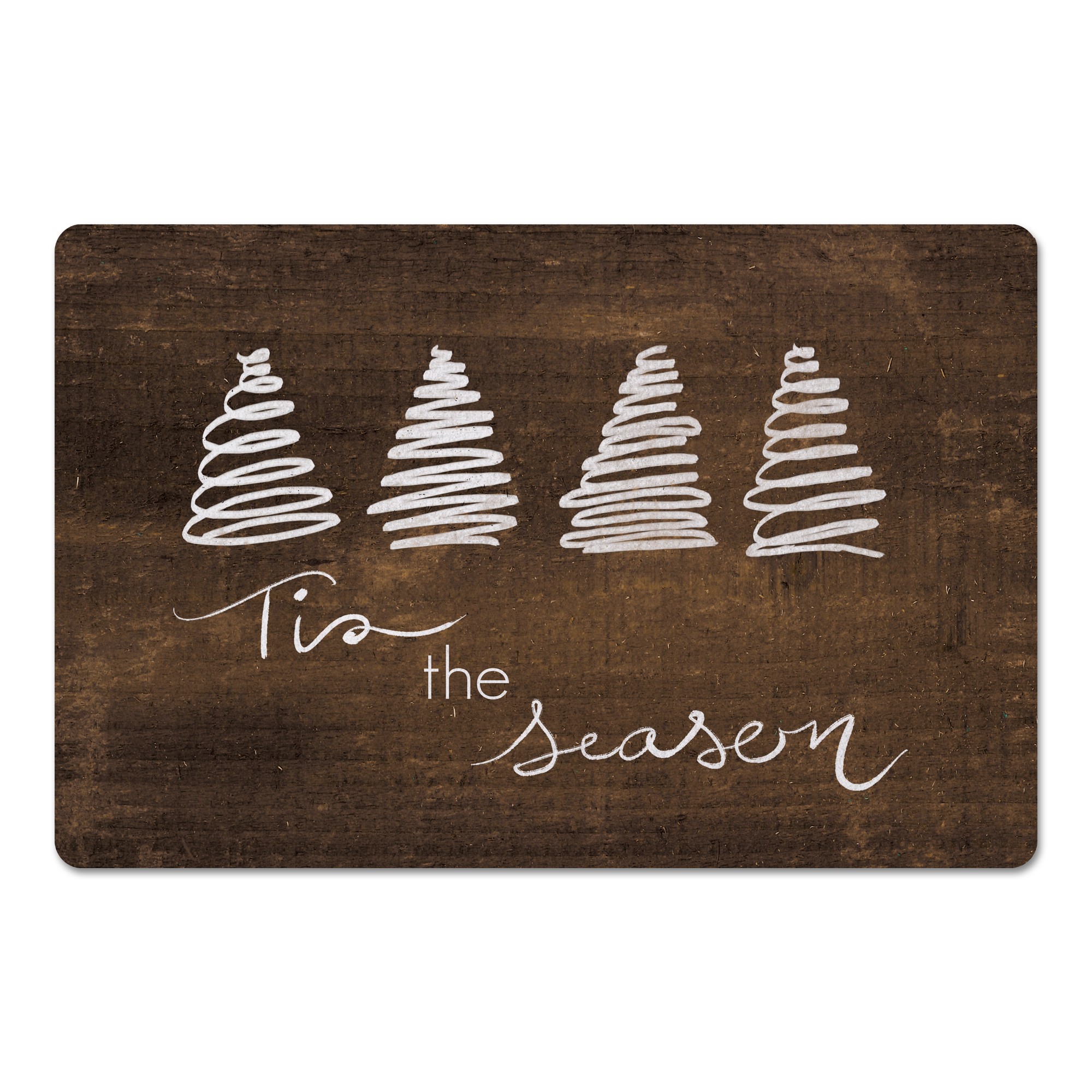 Tis the Season Trees 27x18 Floor Mat