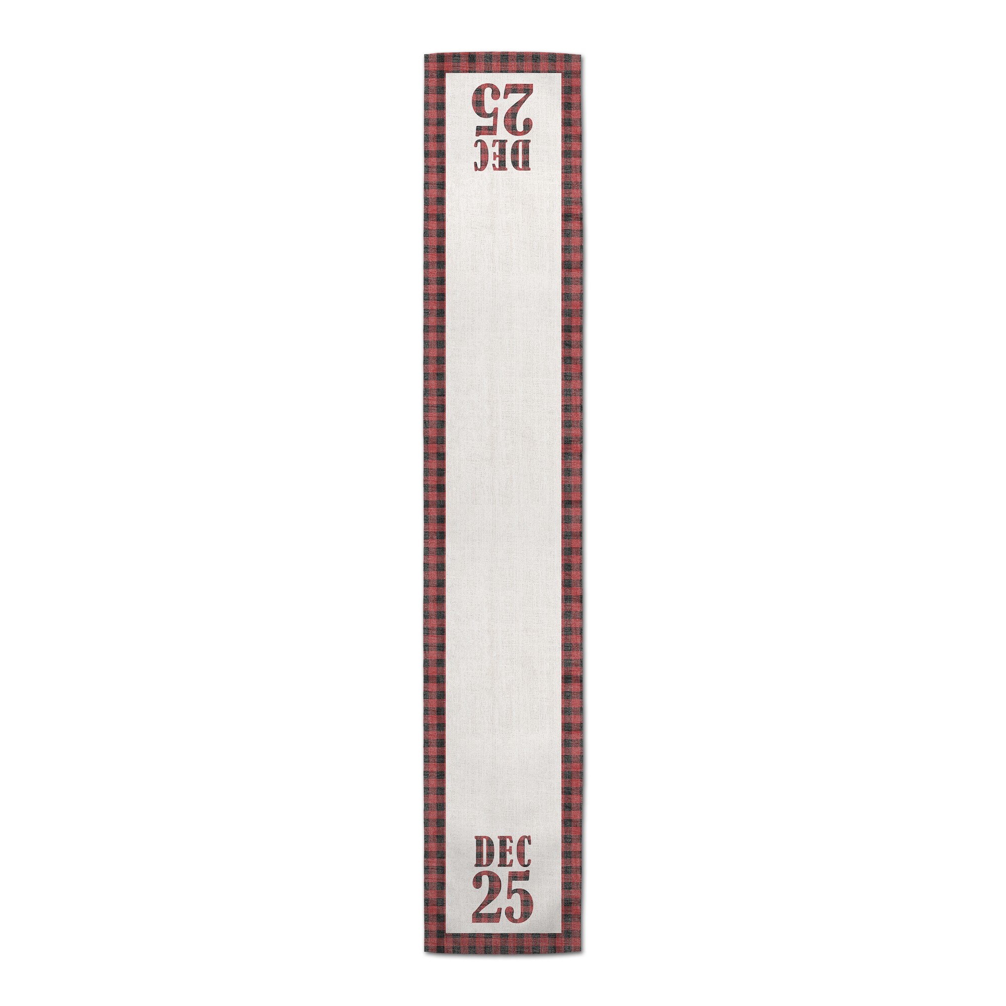 December Christmas Date Tablecloth