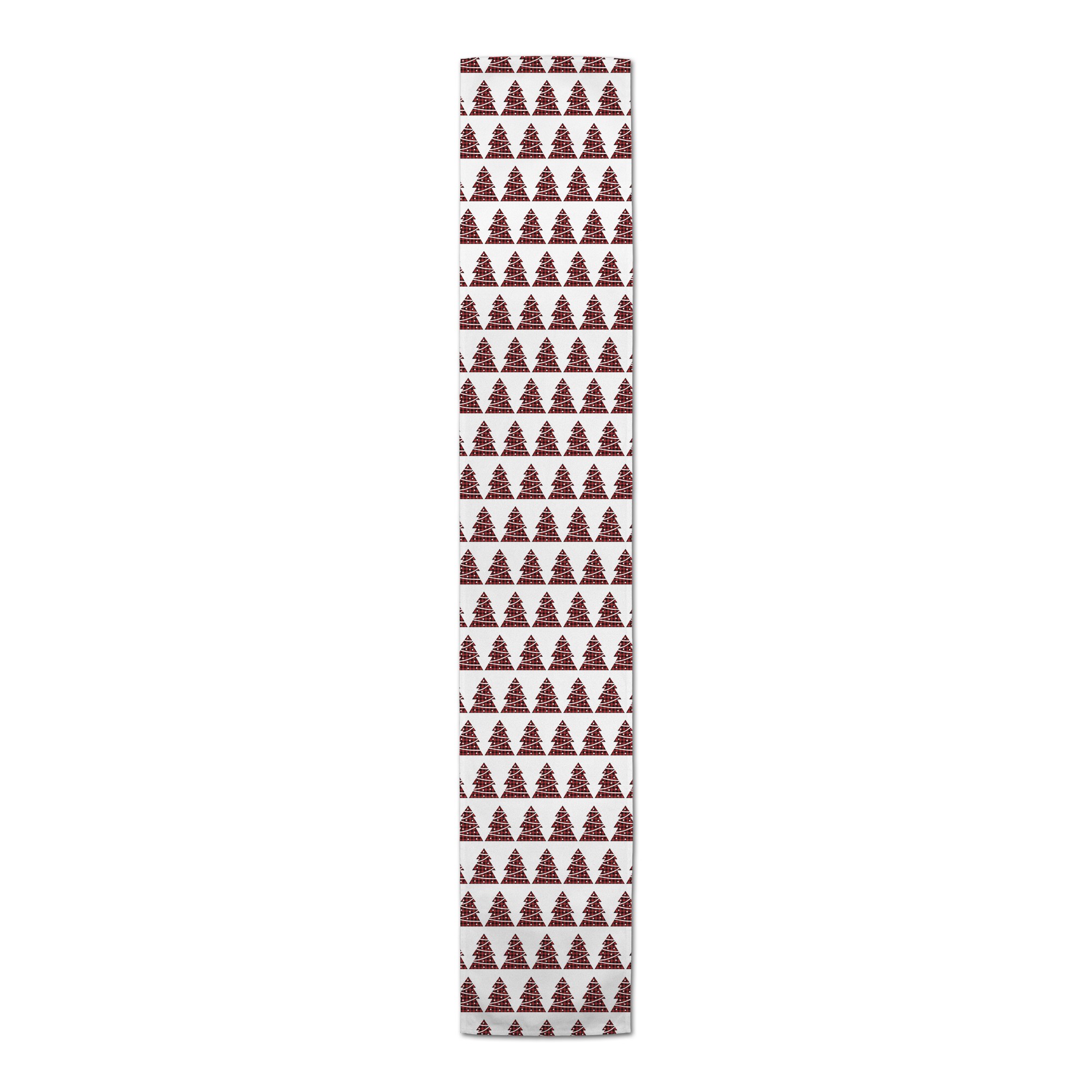 Christmas Tree Plaid Pattern Tablecloth