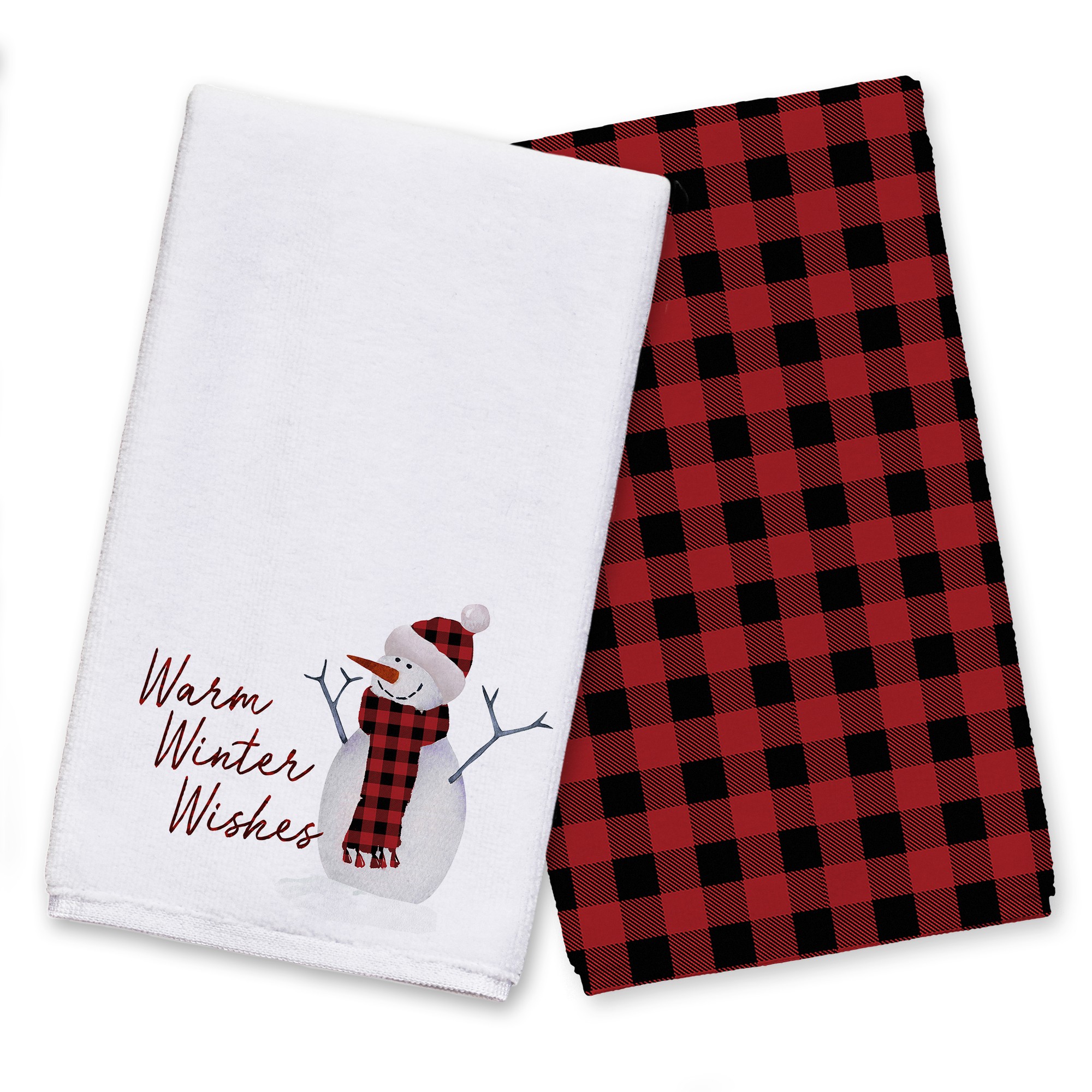 Watercolor Snowman Textiles Collection