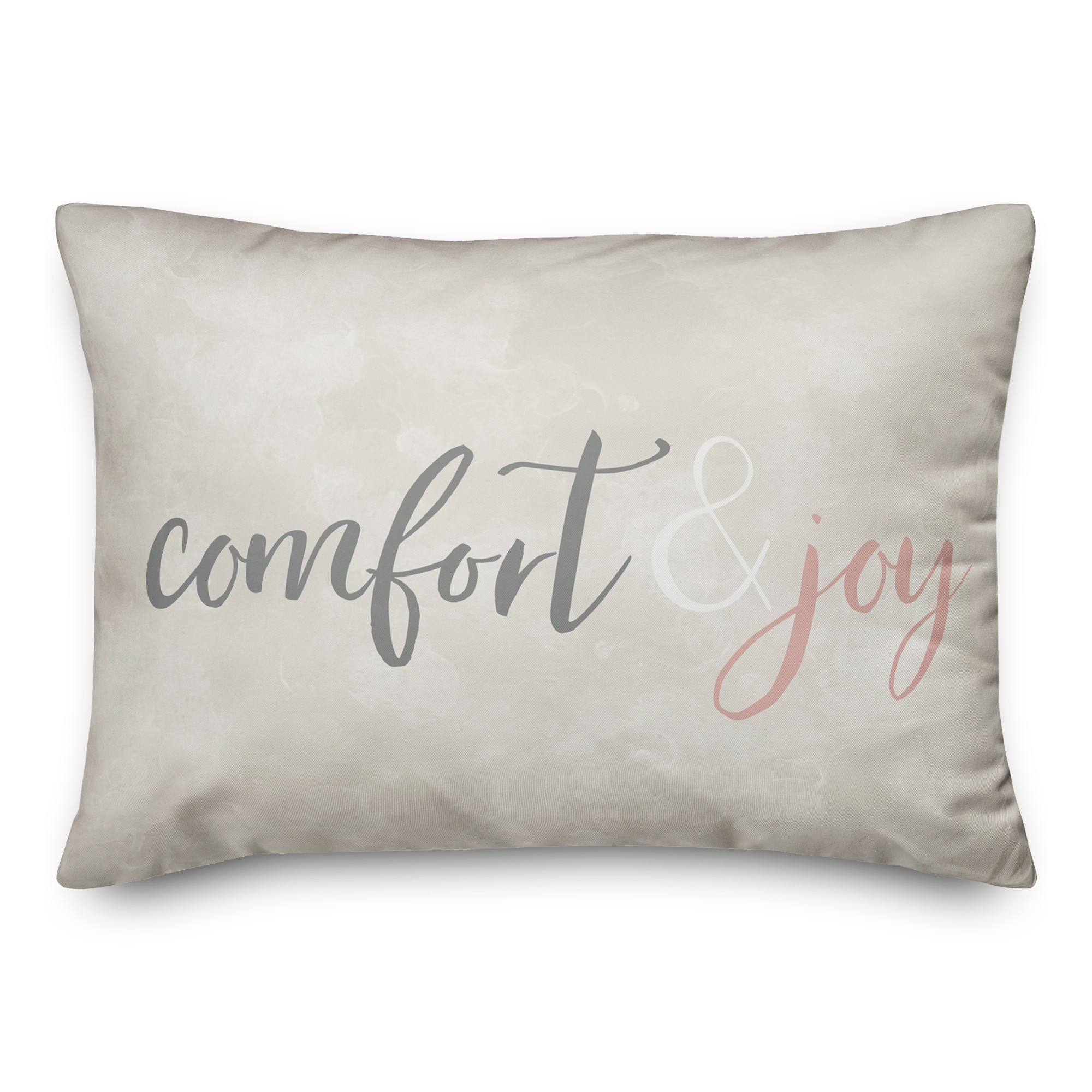 Comfort and Joy 14x20 Spun Poly Pillow