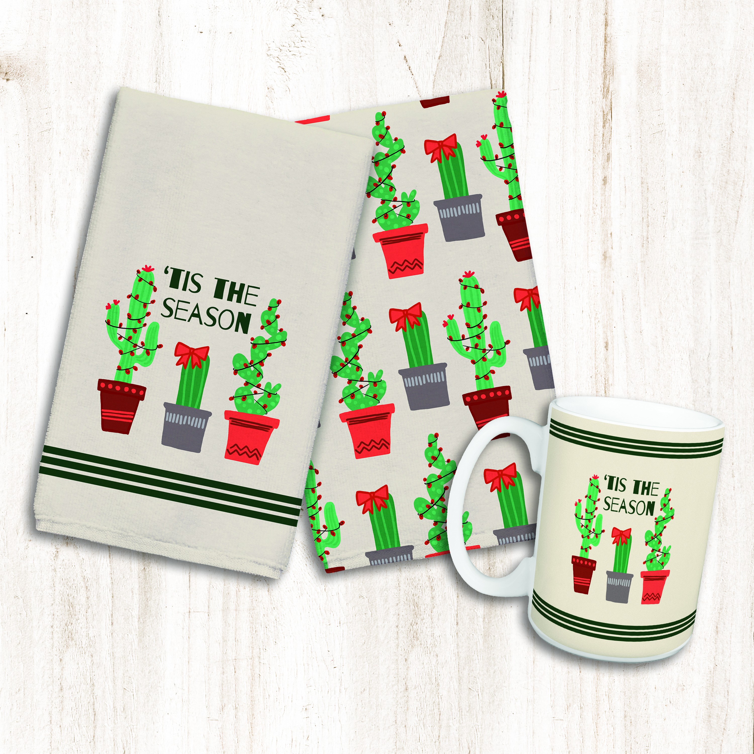 Tis the Season Cacti Gift Collection