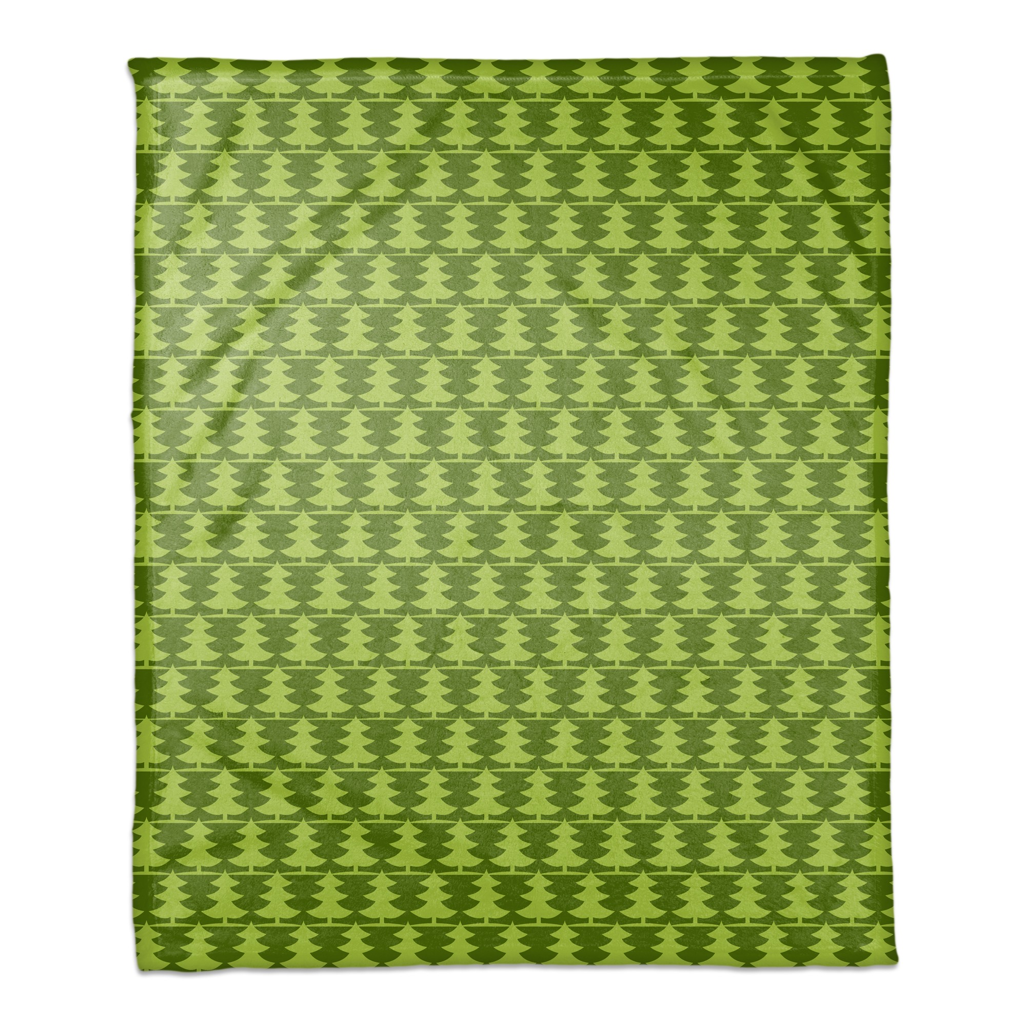 Christmas Tree Pattern 50x60 Coral Fleece Blanket