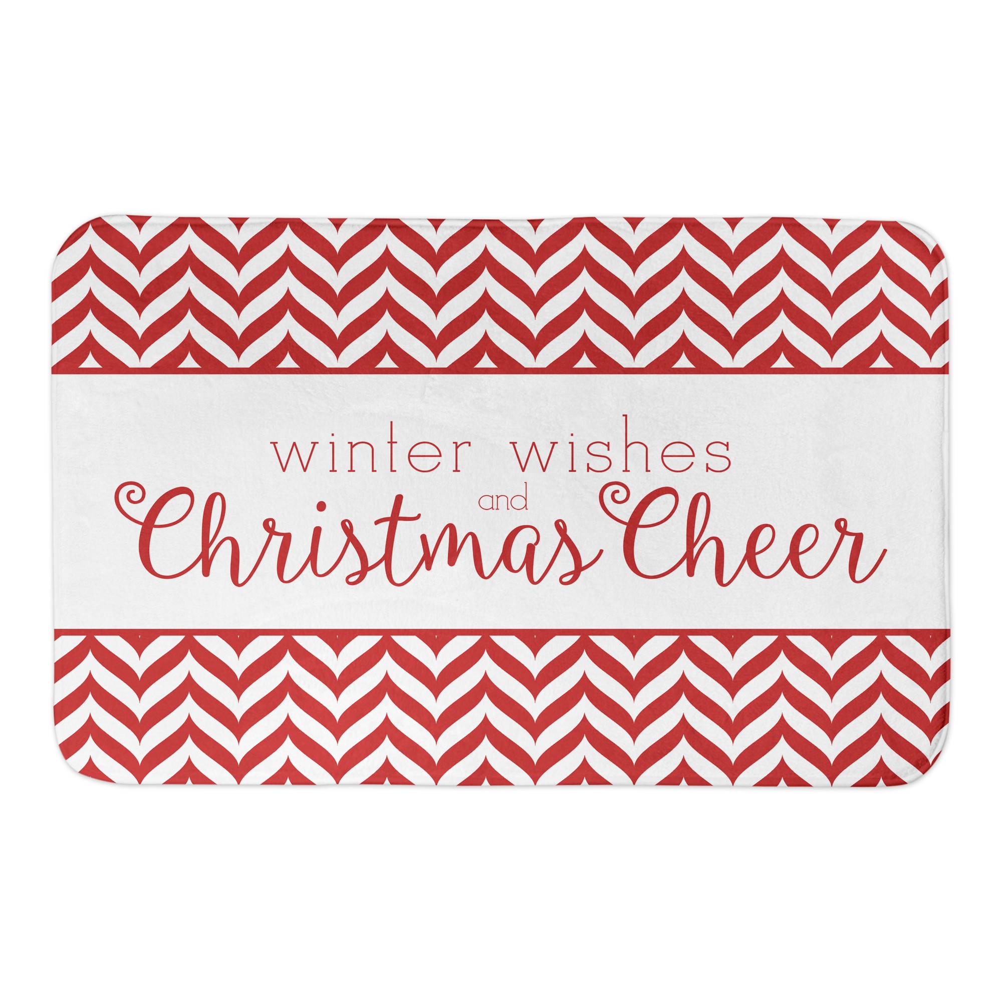 Christmas Cheer 34x21 Bath Mat