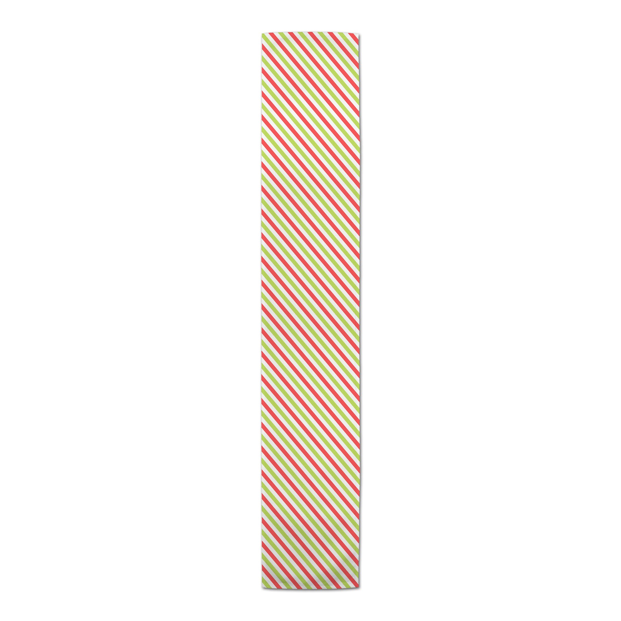 Christmas Stripes Pattern Tablecloth