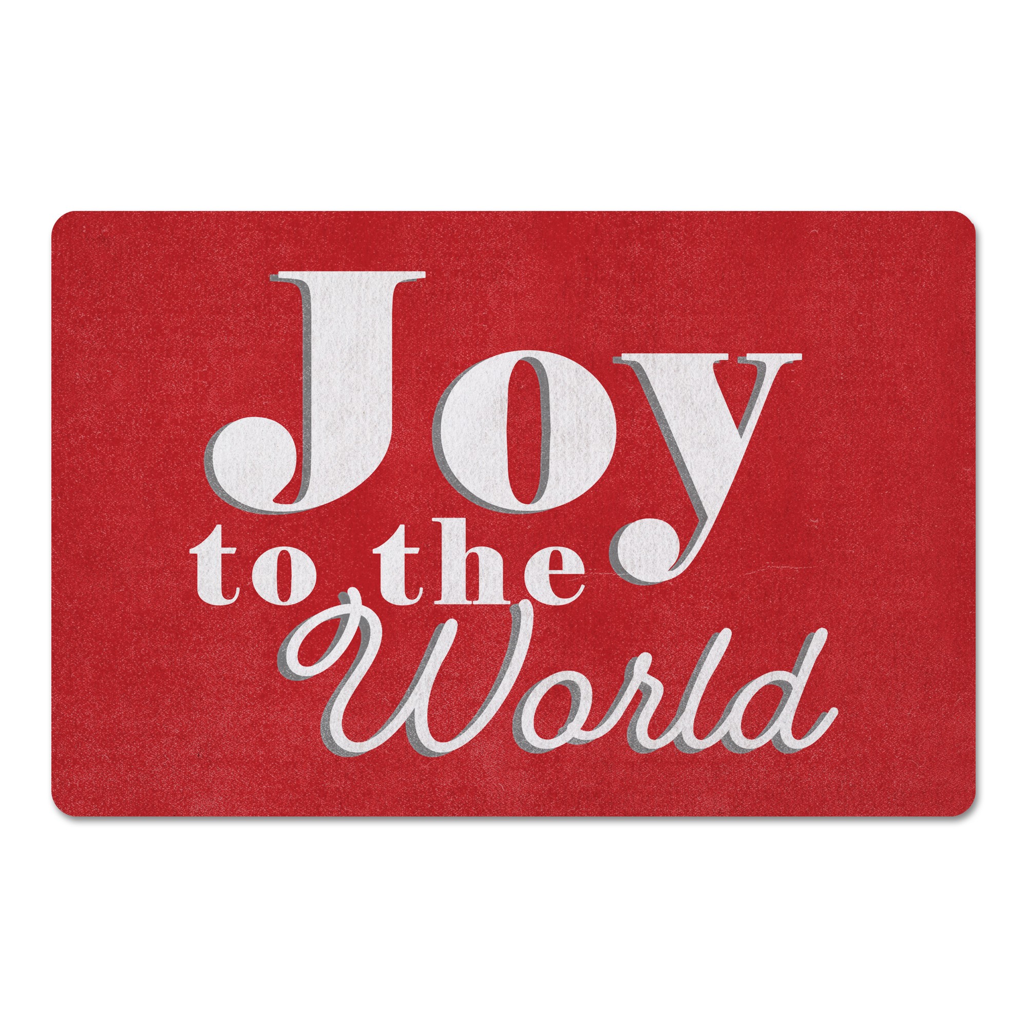Joy to the World 27x18 Floor Mat