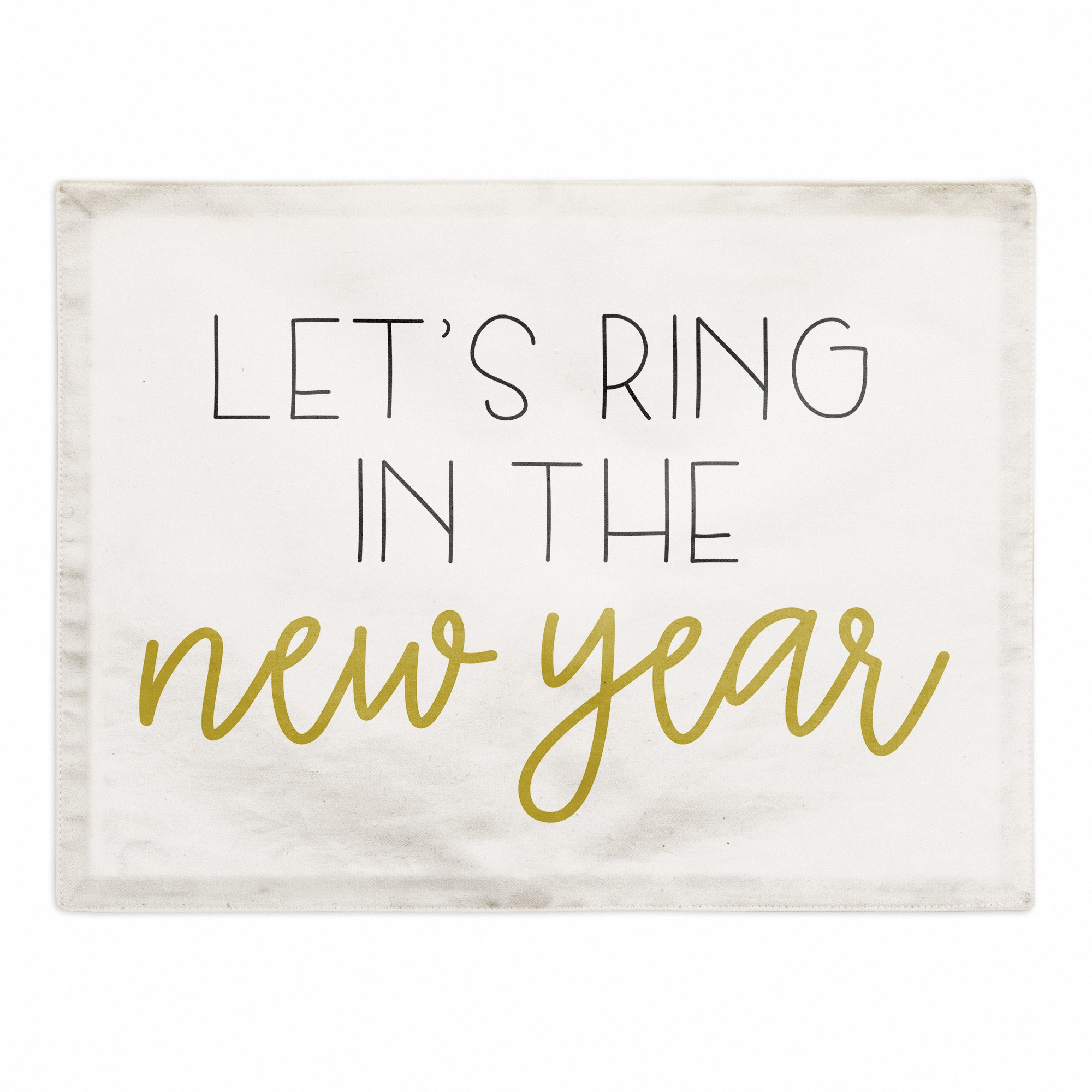 Ring in the New Year 18x14 Poly Twill Placemat
