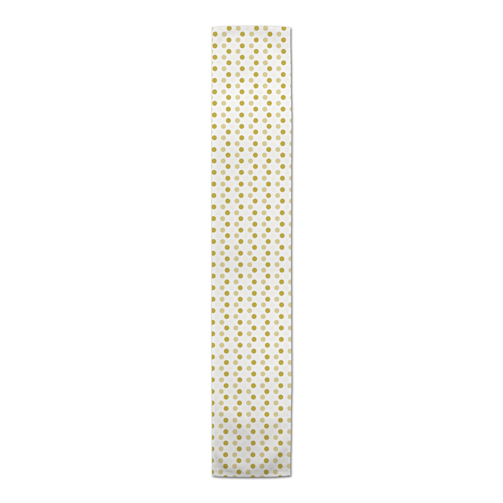 Gold Polka Dots Runner