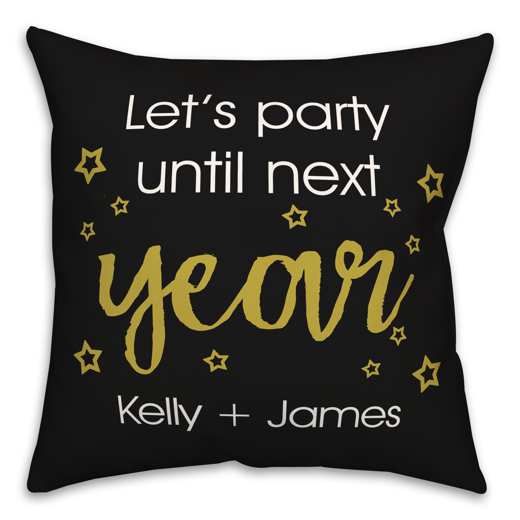 Party Til Next Year 18x18 Spun Poly Pillow