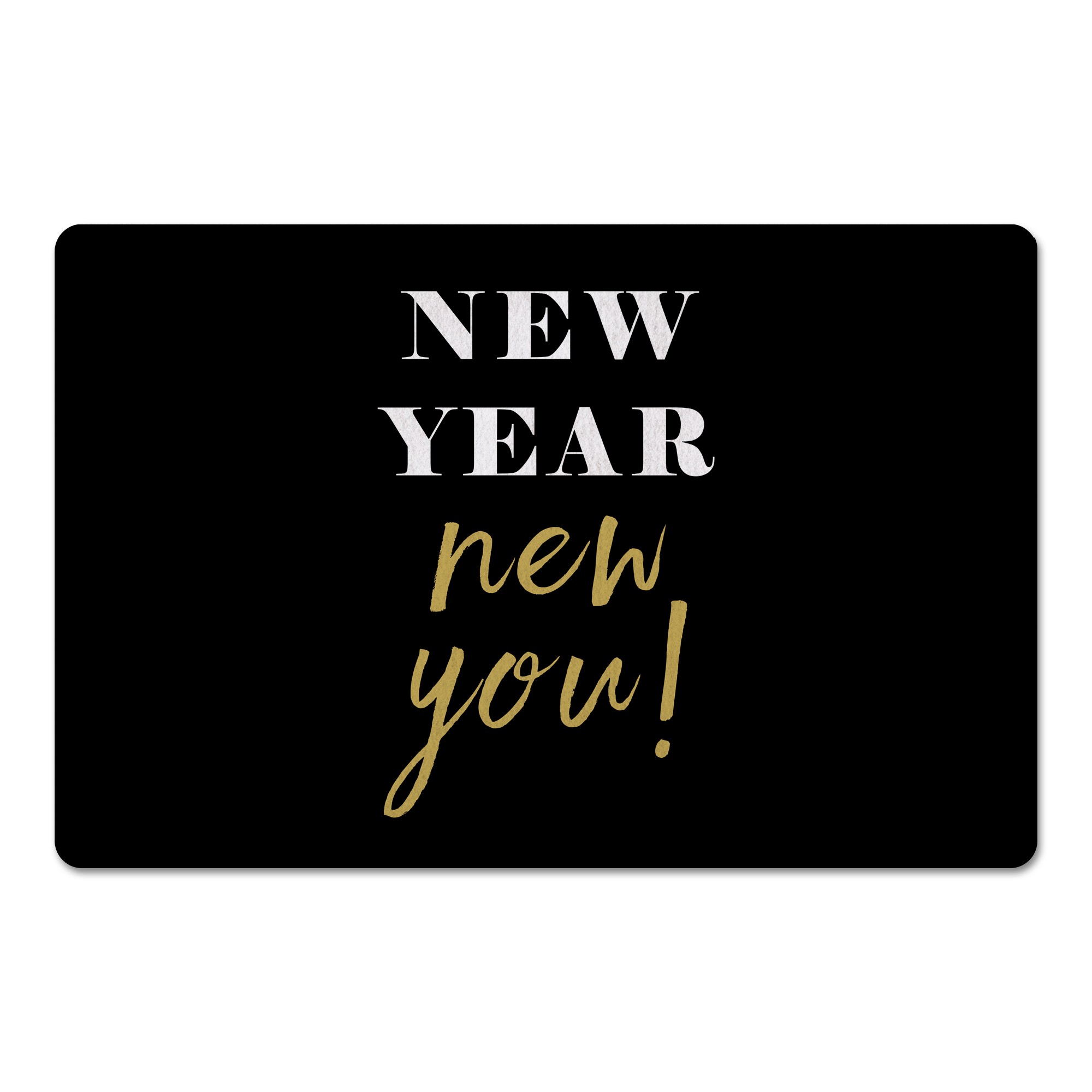 New Year New You 27x18 Floor Mat