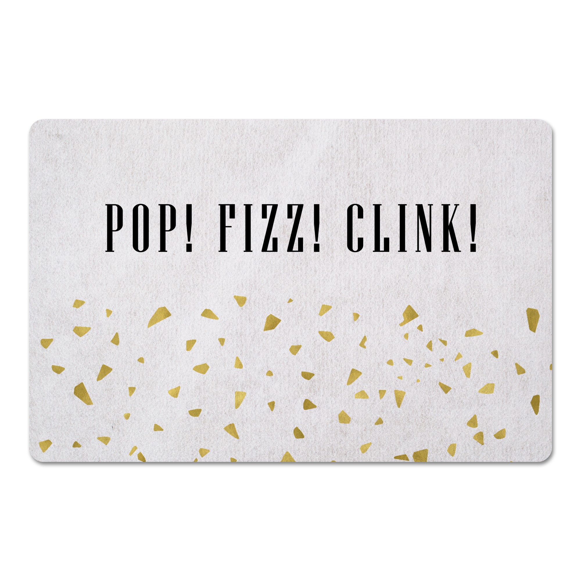 Pop Fizz Clink 27x18 Floor Mat