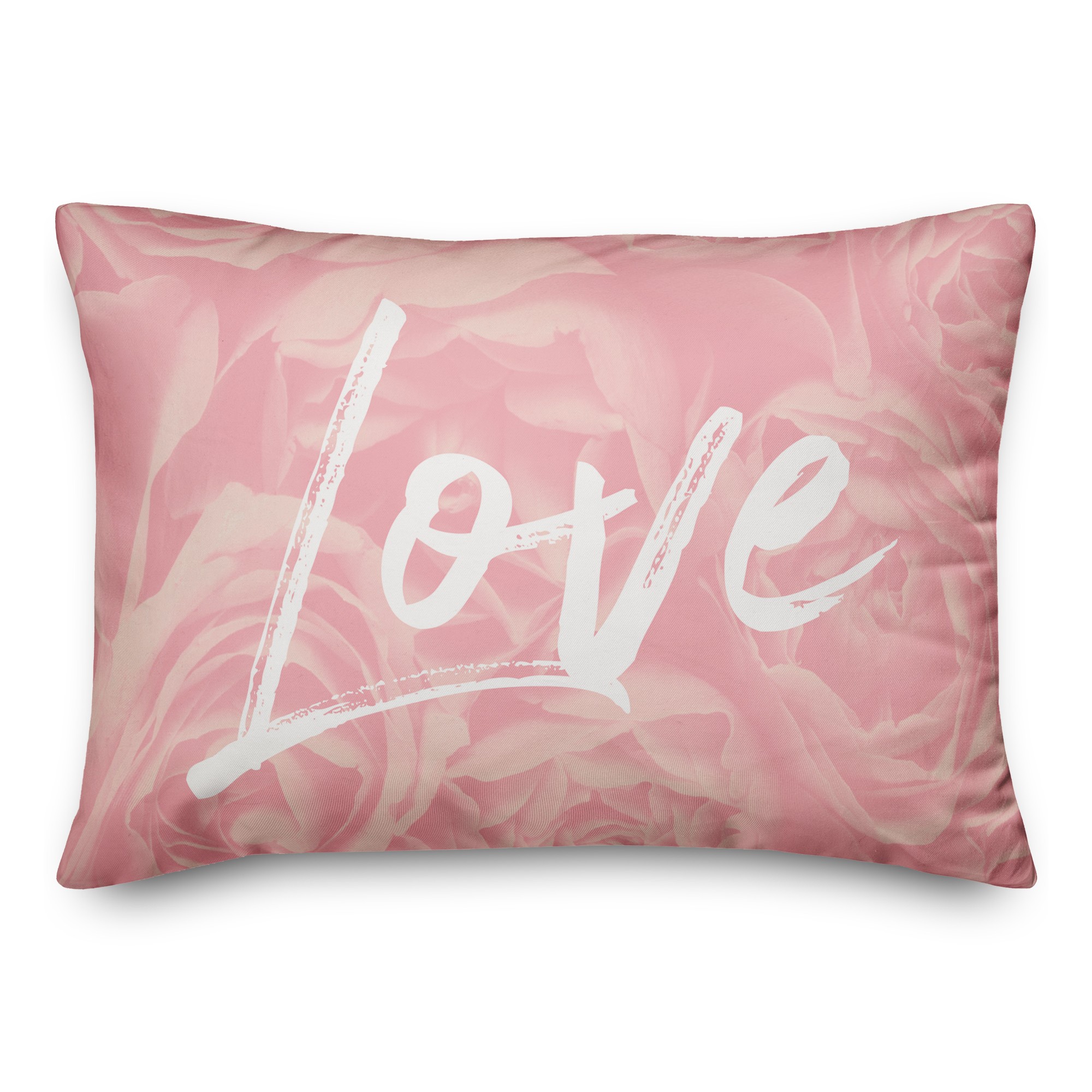 Rose Love 14x20 Spun Poly Pillow