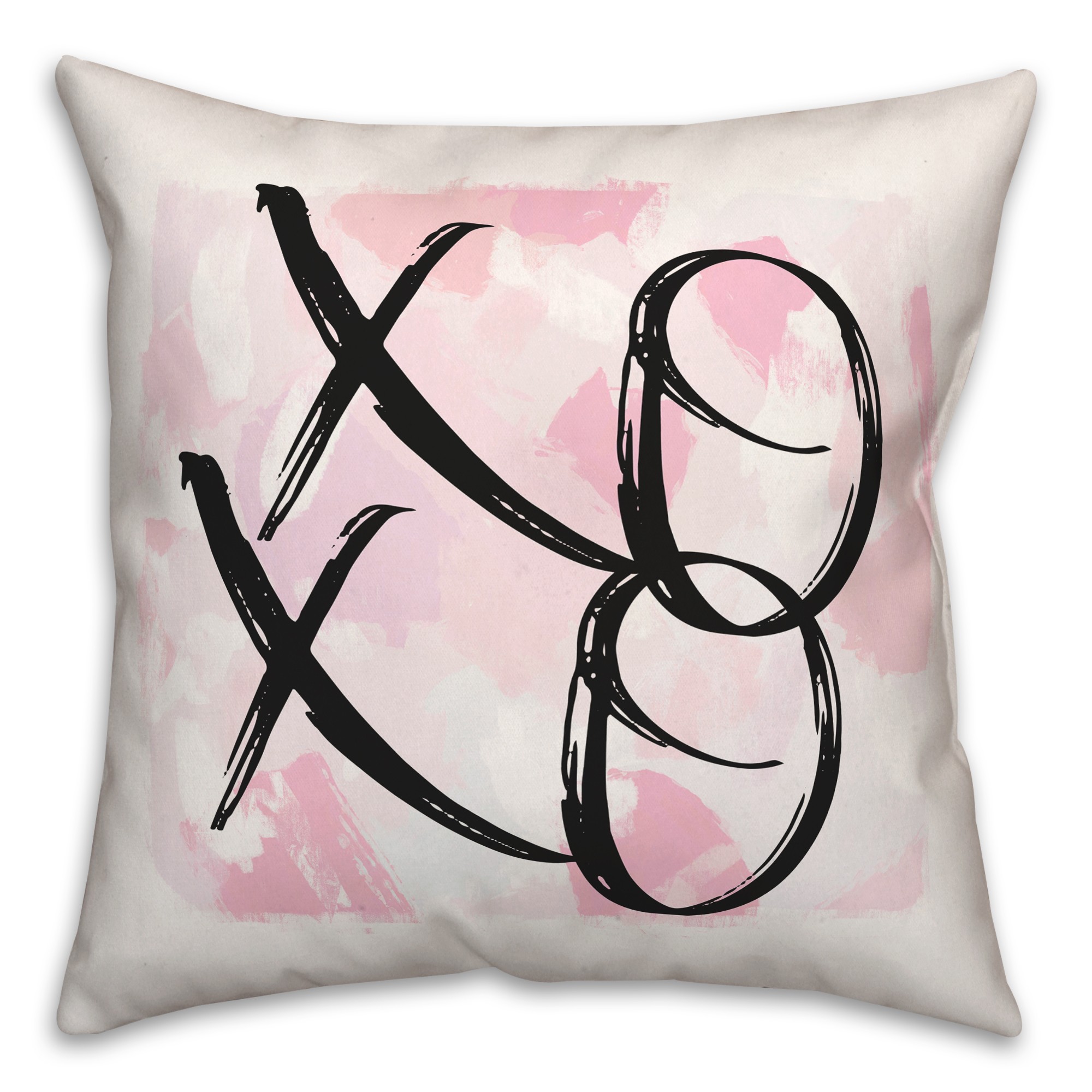 XOXO Swatches 18x18 Spun Poly Pillow