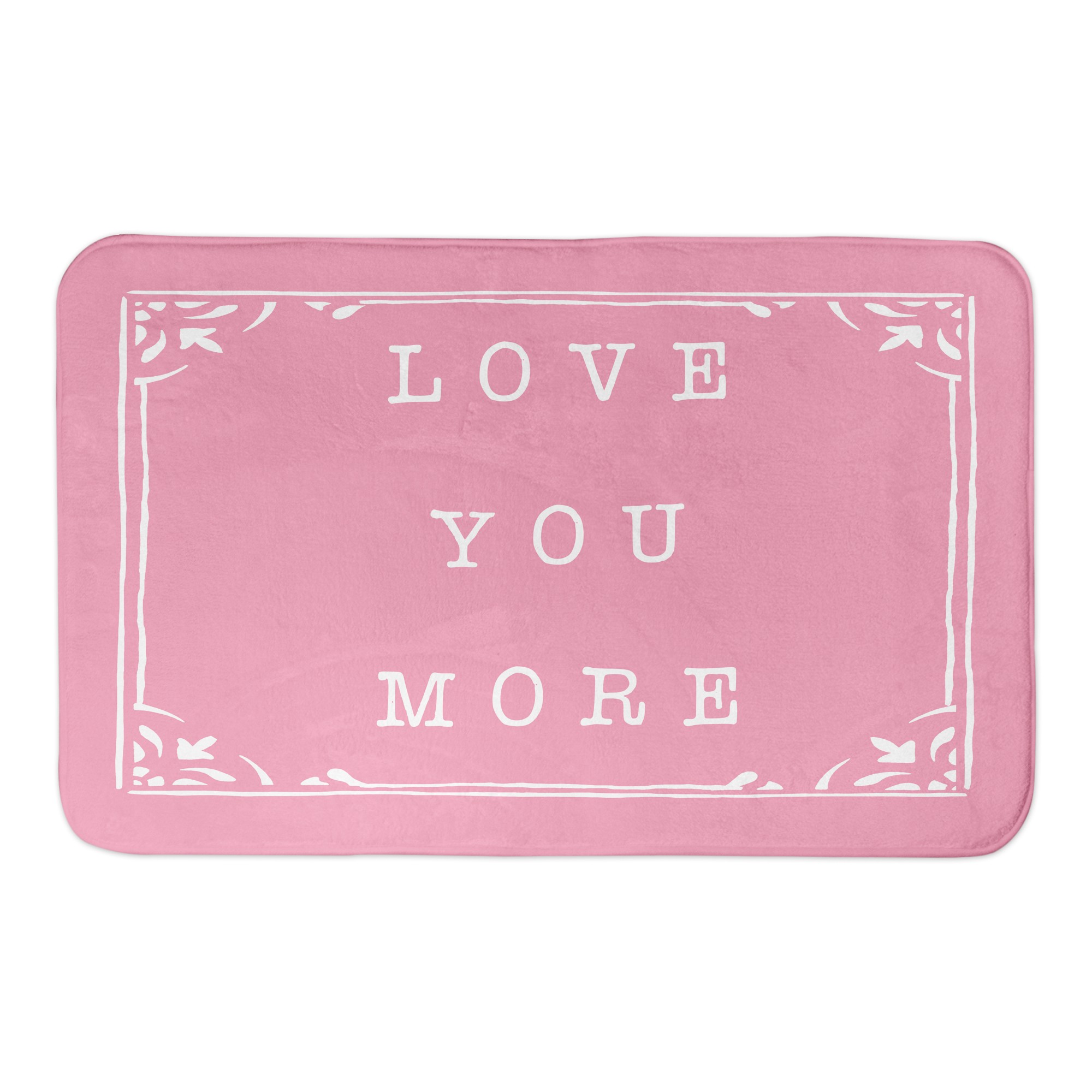 Love You More 34x21 Bath Mat