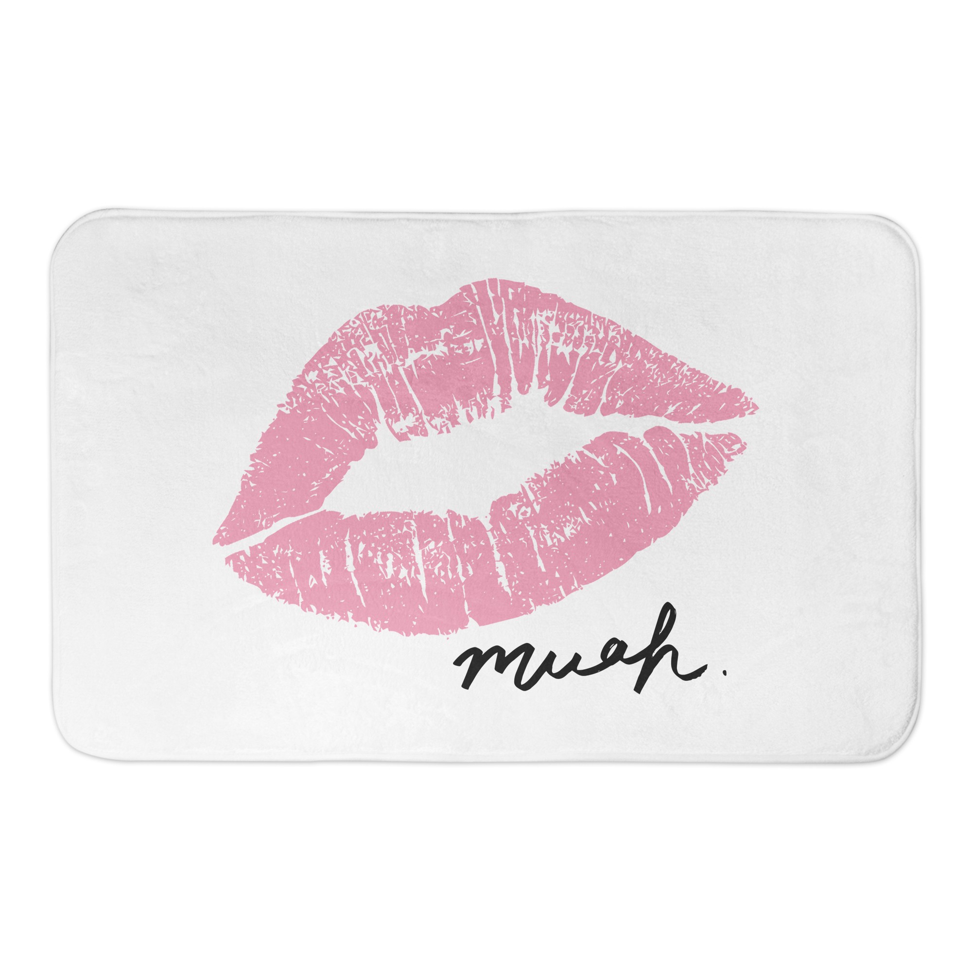 Muah Lips 34x21 Bath Mat