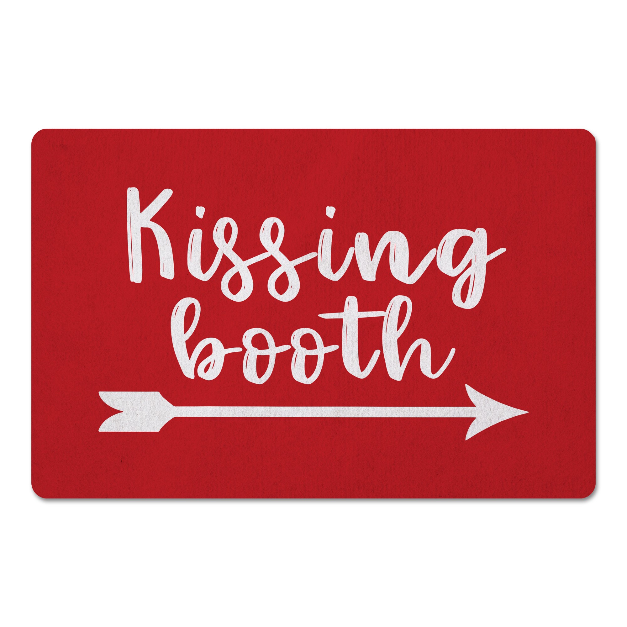 Kissing Booth 27x18 Floor Mat