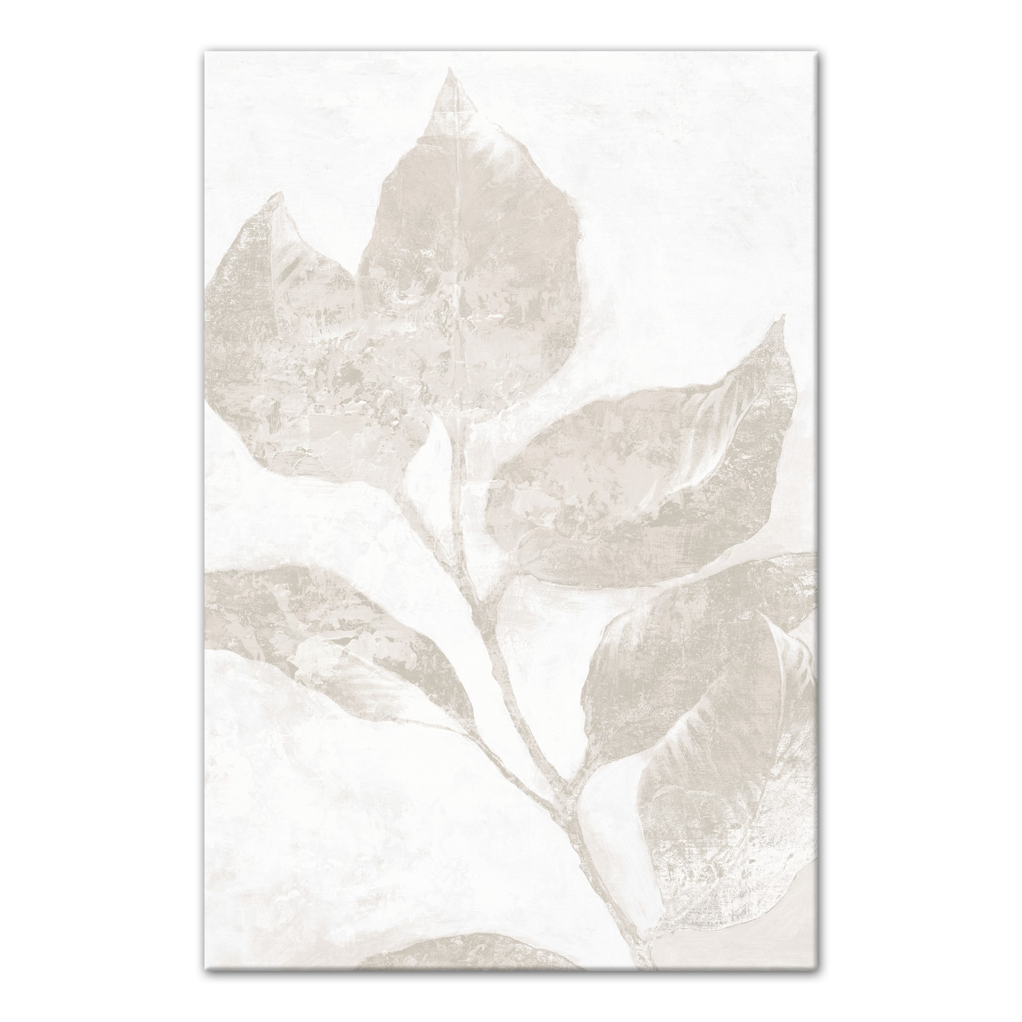 Textured Leaves 20x30 Canvas Wall Art