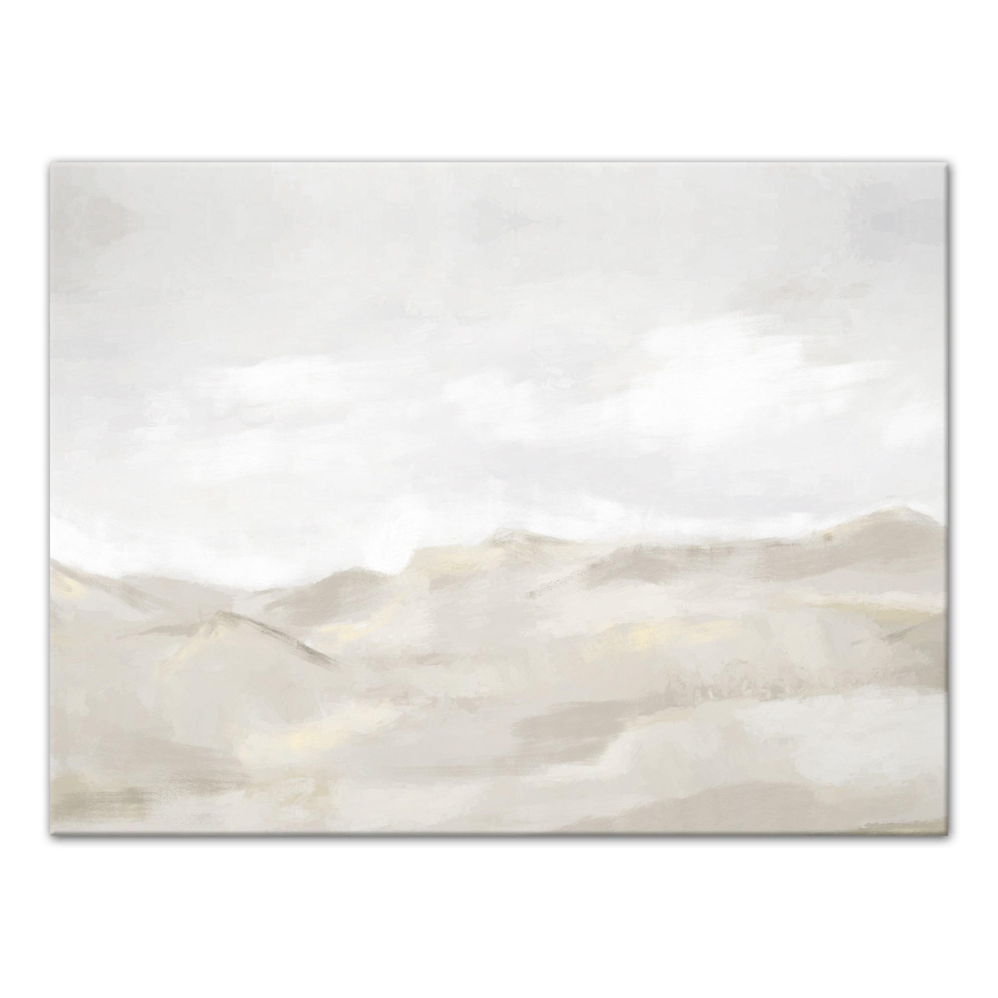 Neutral Abstract 40x30 Canvas Wall Art