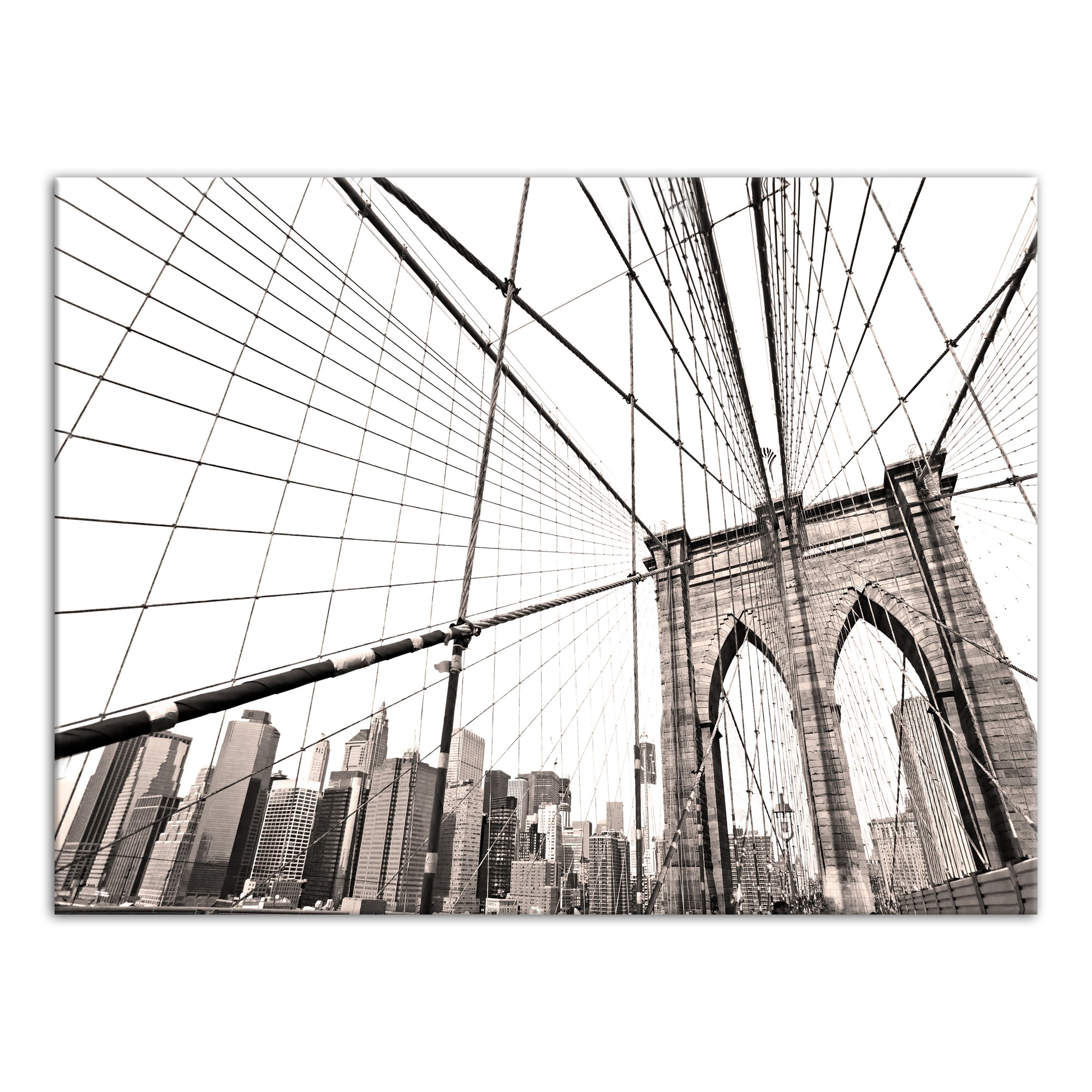 Brooklyn Bridge 40x30 Canvas Wall Art