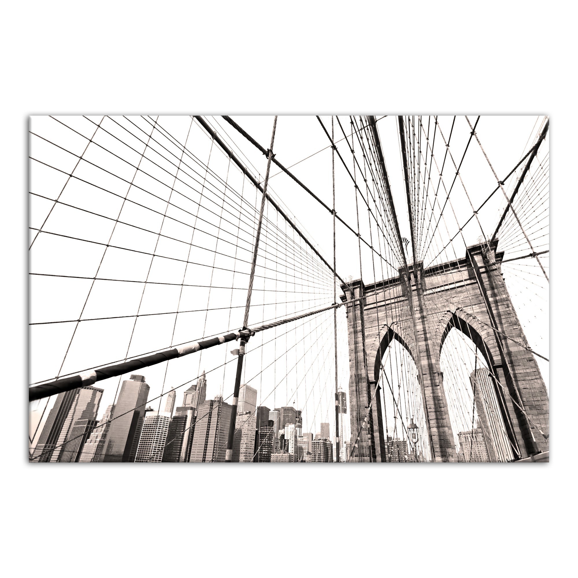 Brooklyn Bridge 48x32 Canvas Wall Art