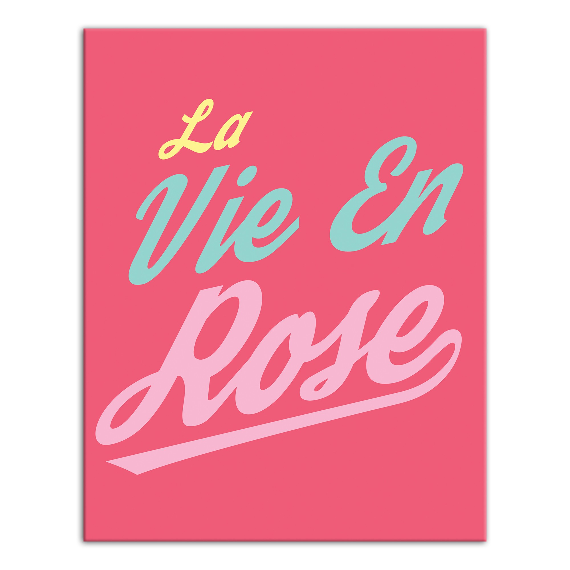 La Vie En Rose 11x14 Canvas Wall Art