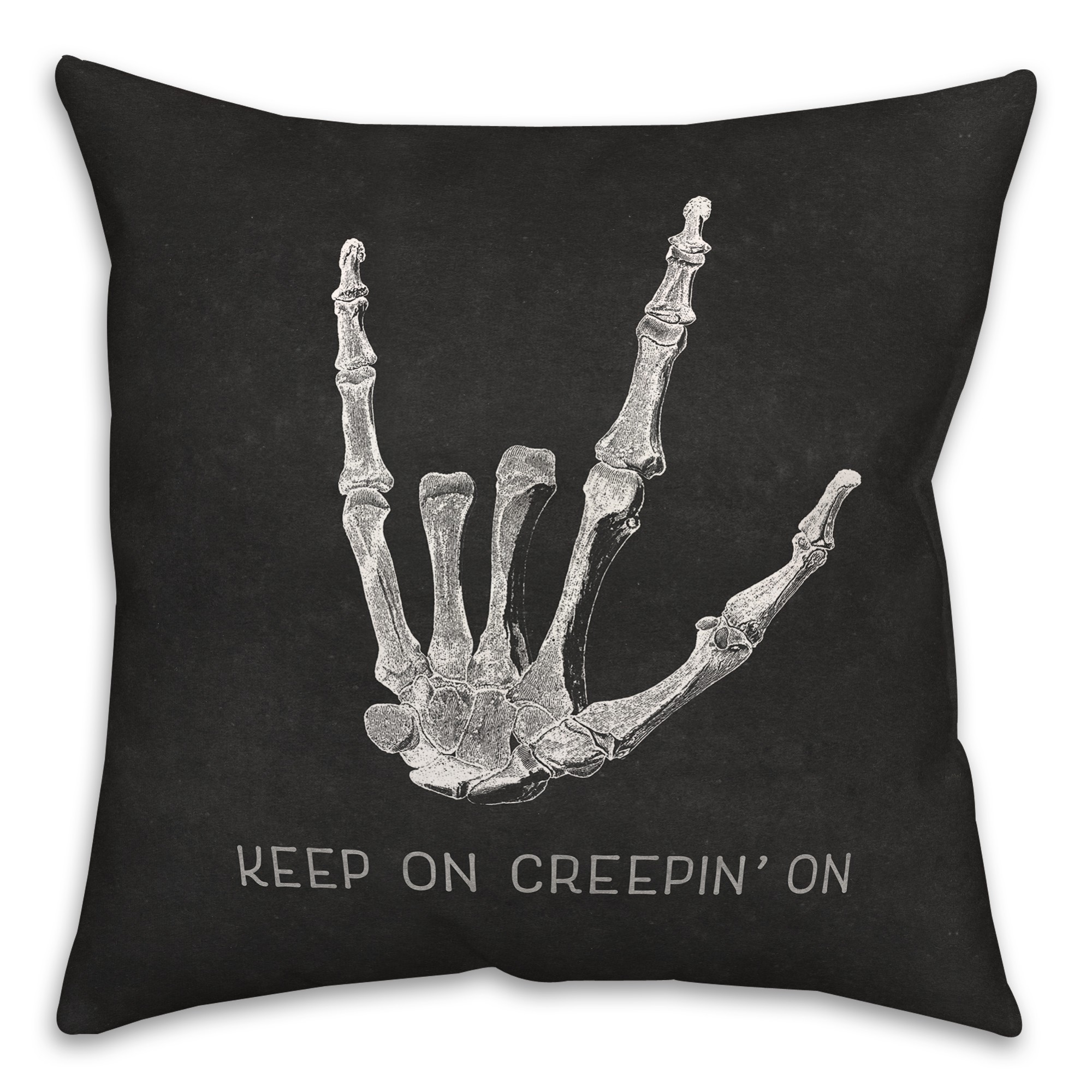 Keep on Creepin On 18x18 Spun Poly Pillow
