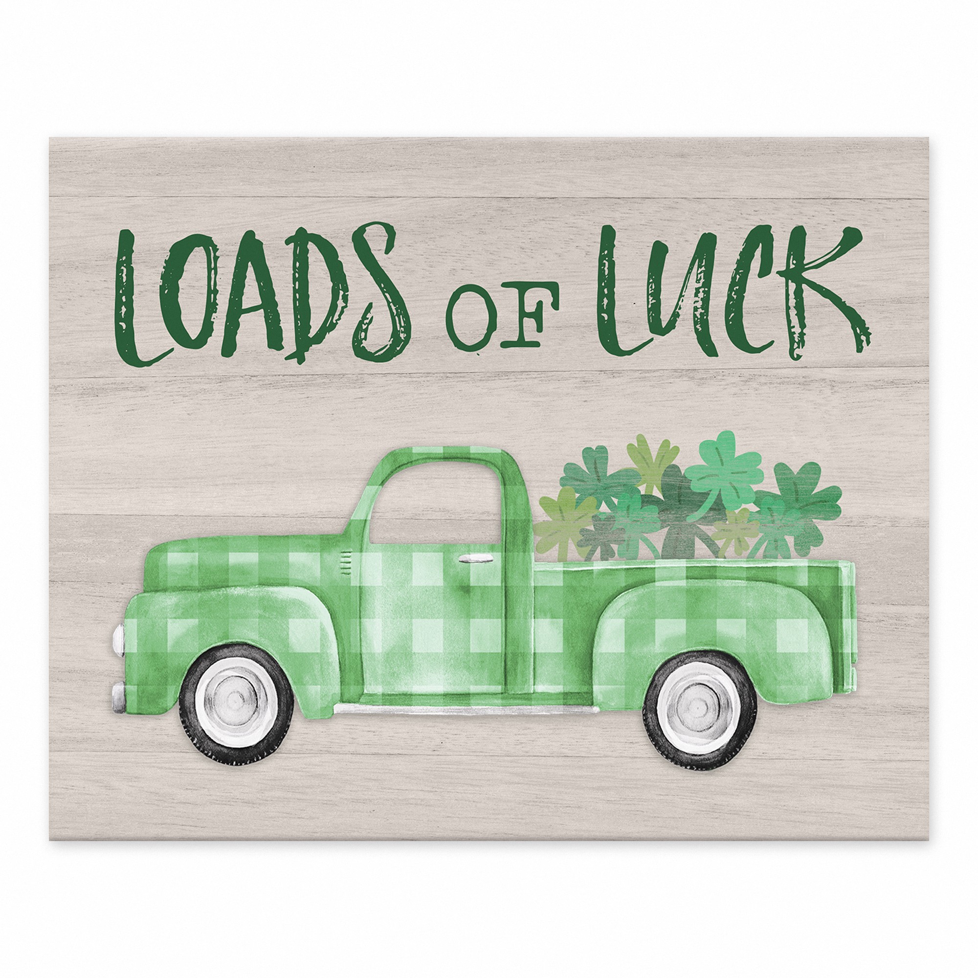 Loads of Luck 8x10 Tabletop Canvas