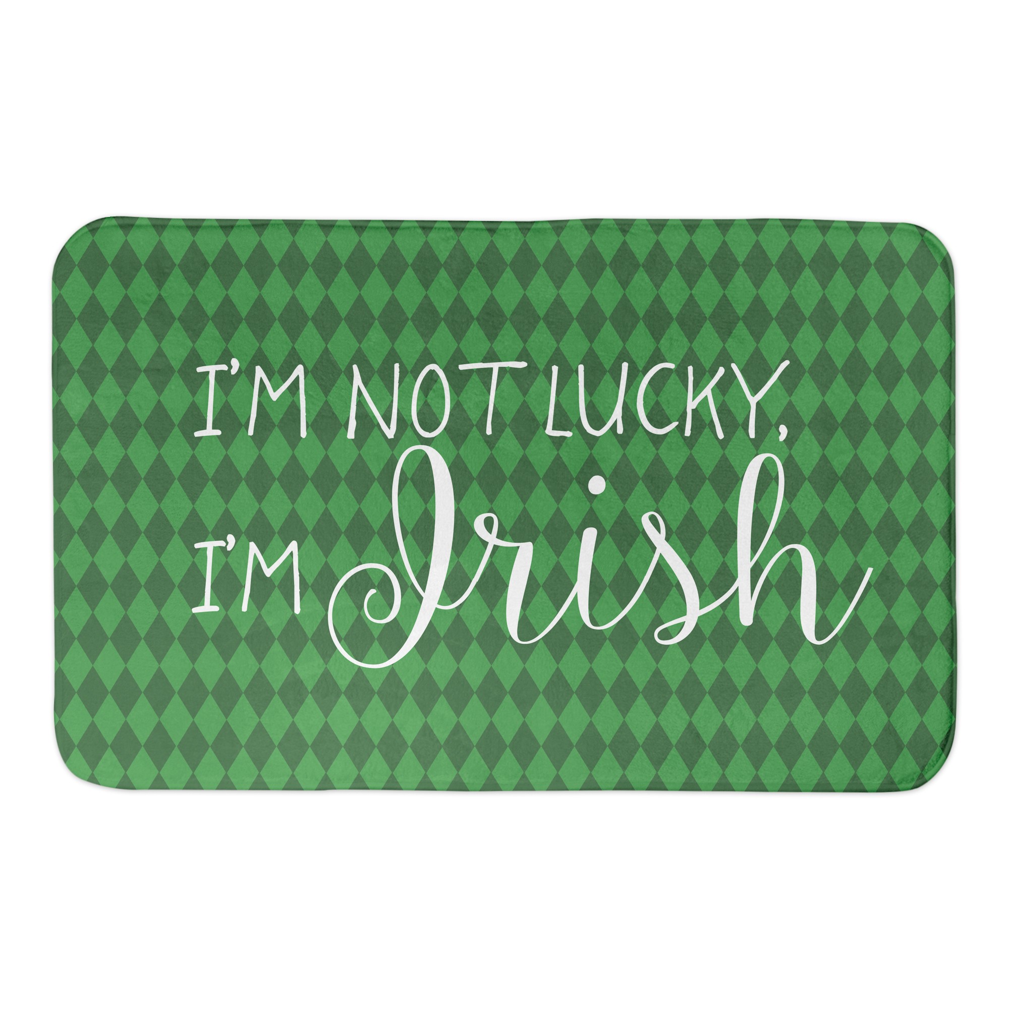 I'm Not Lucky 34x21 Bath Mat