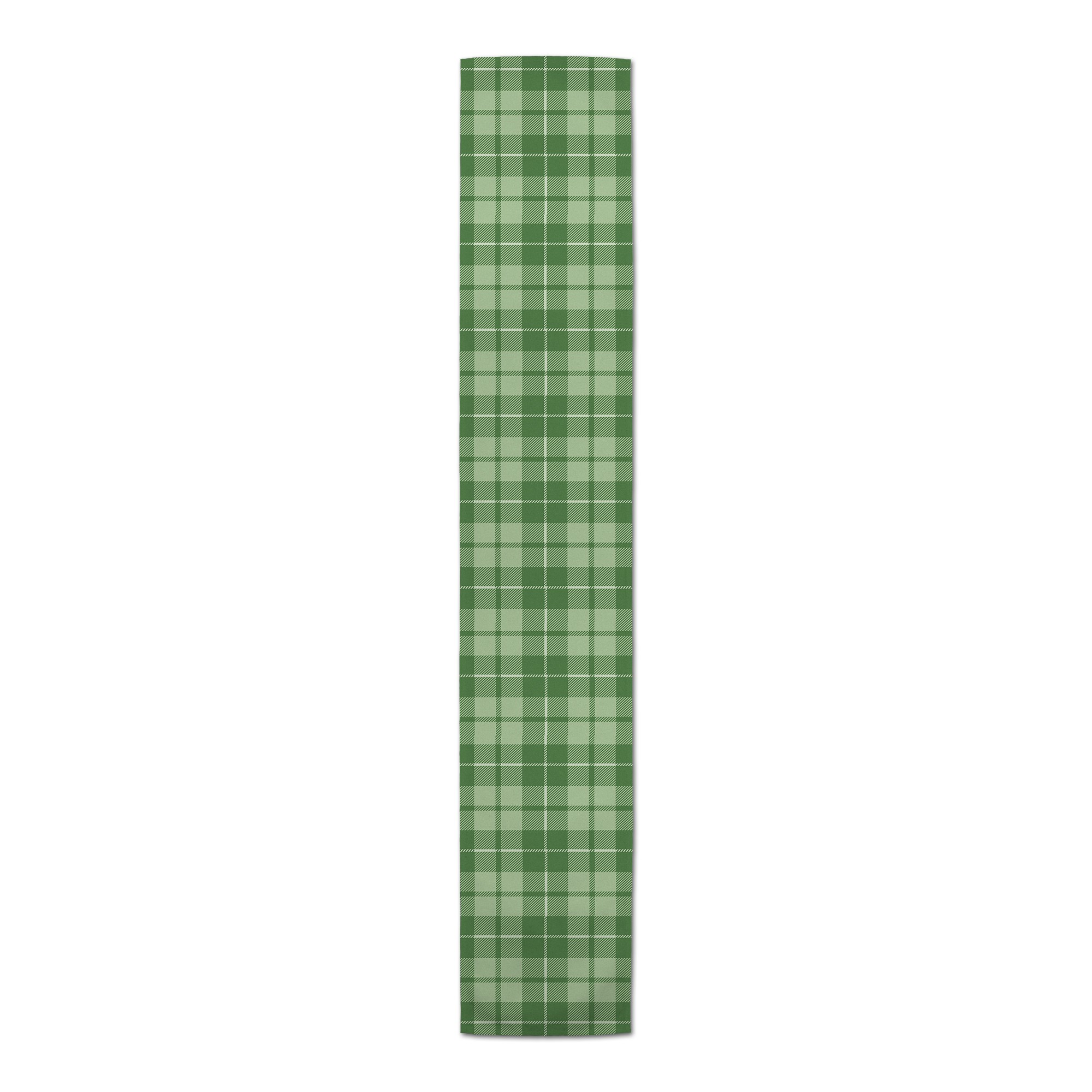 Green Plaid Textiles