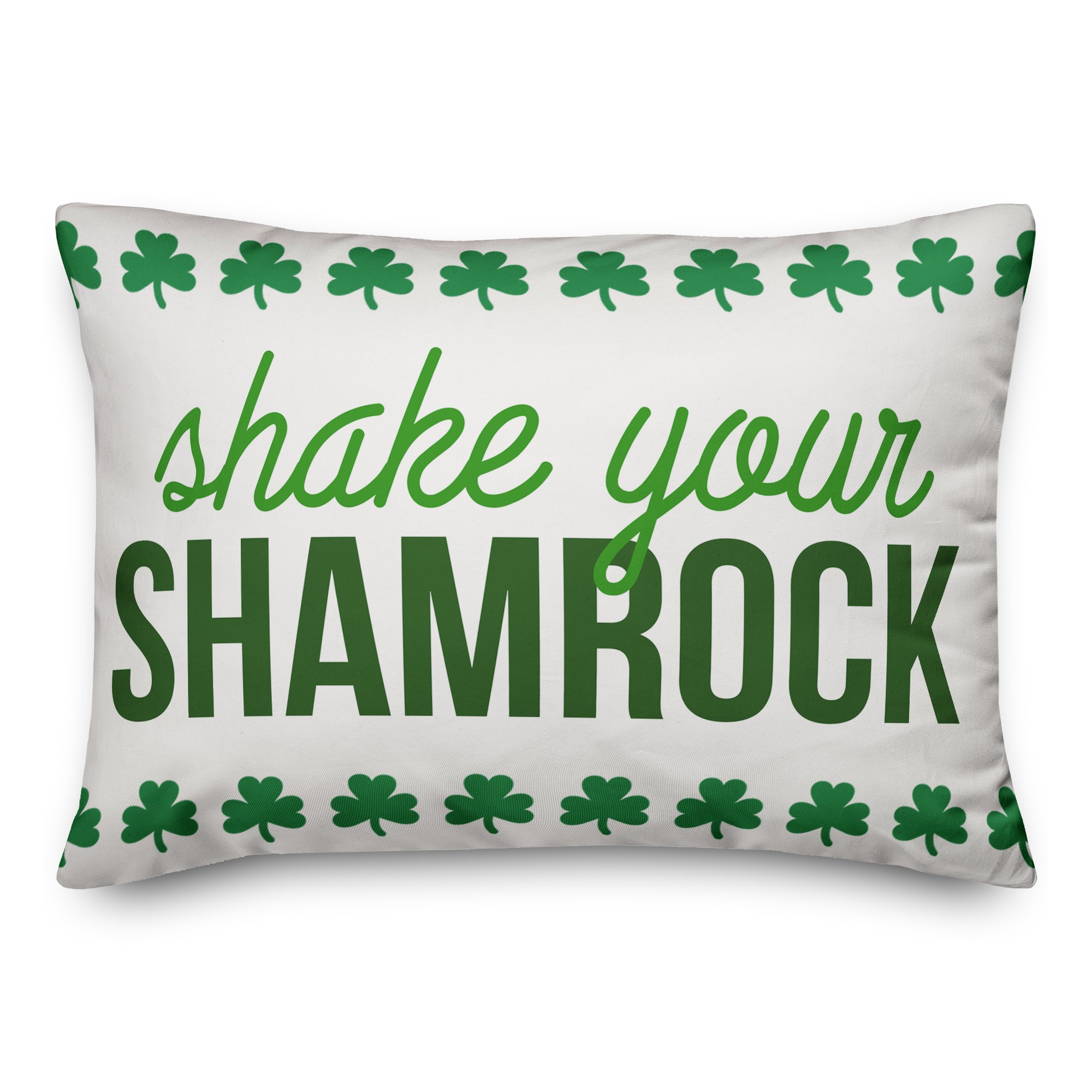 Shake Your Shamrock 14x20 Spun Poly Pillow