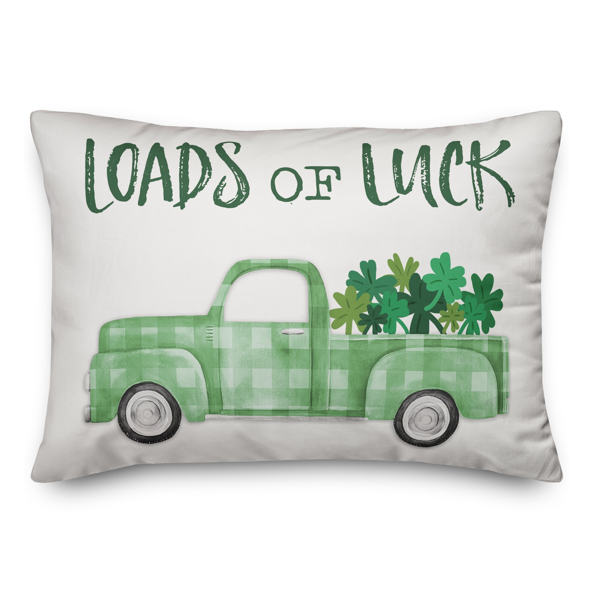Loads of Luck 14x20 Spun Poly Pillow