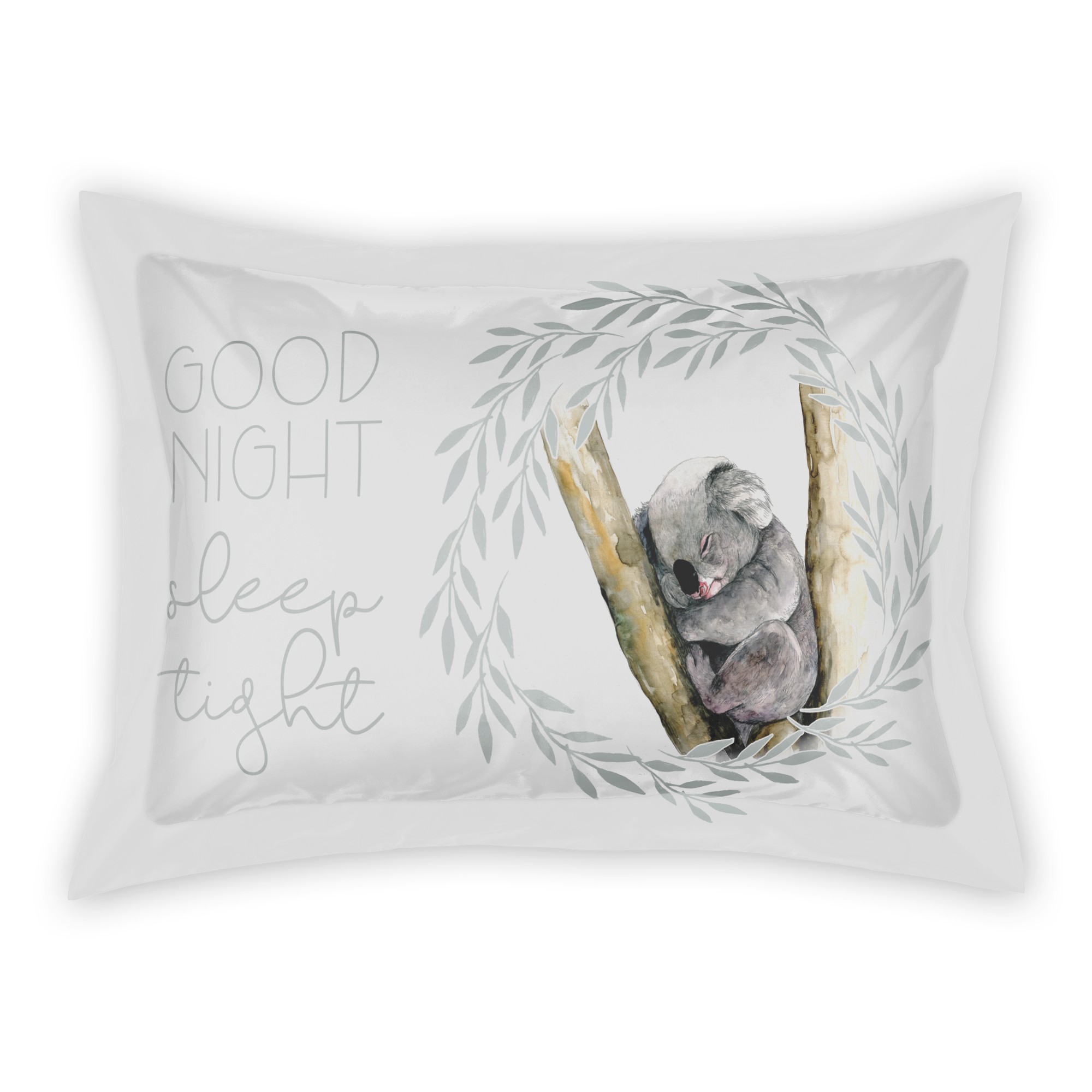 Sleeping Koala Standard Brushed Poly Sham