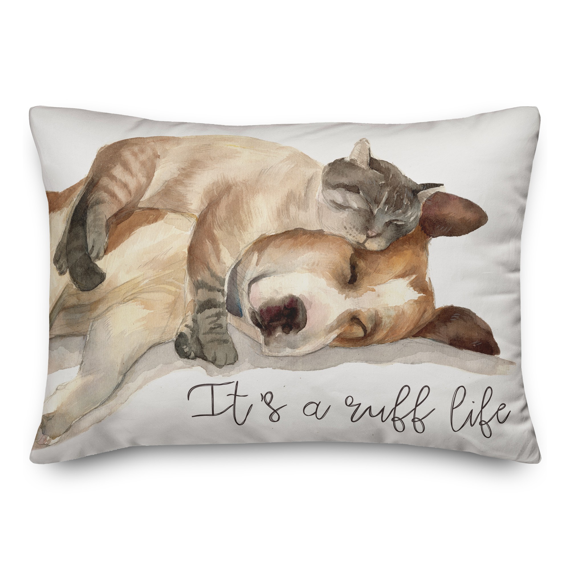 Ruff Life 14x20 Spun Poly Pillow