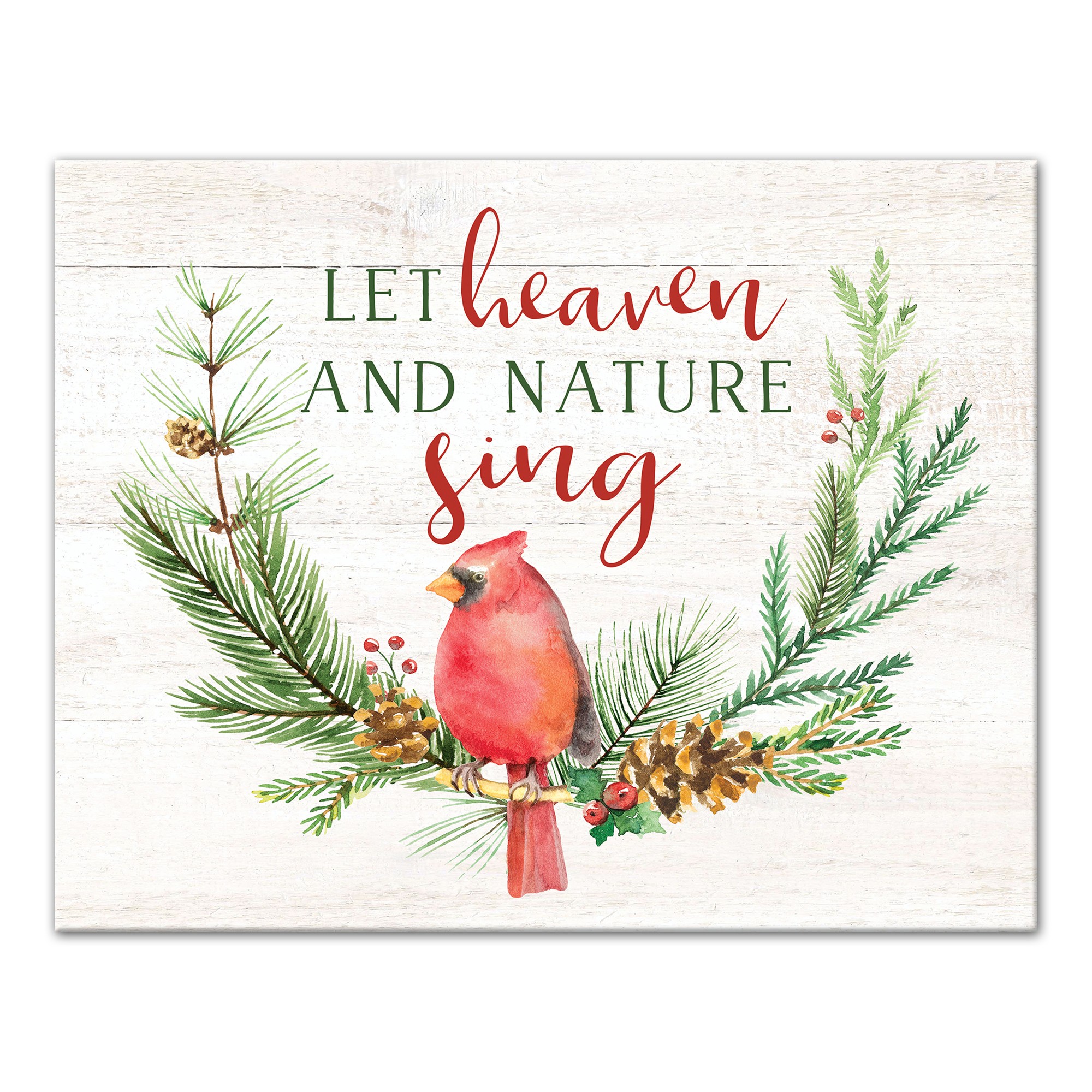 Let Heaven and Nature Sing 14x11 Canvas Wall Art