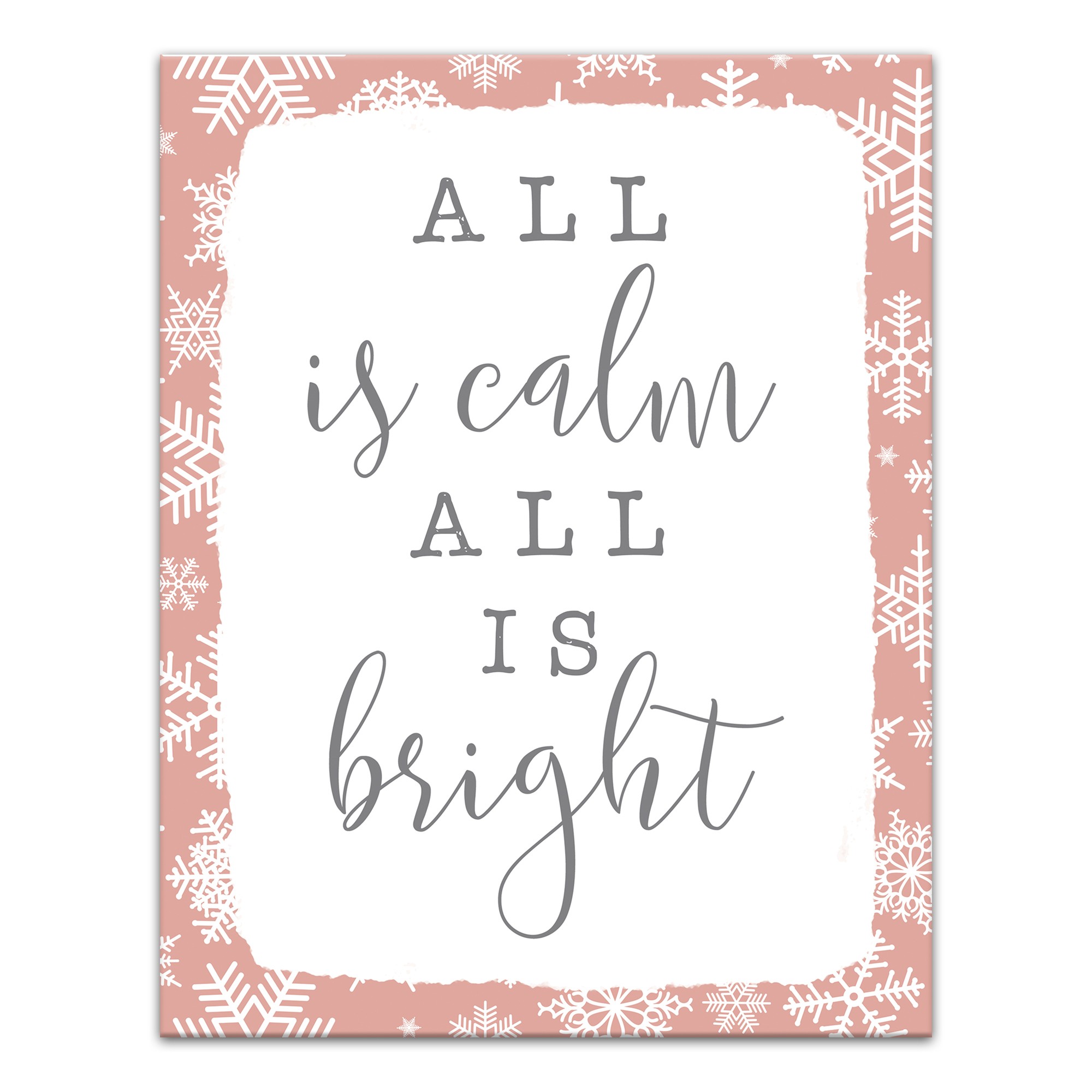All Is Calm  11x14 Canvas Wall Art