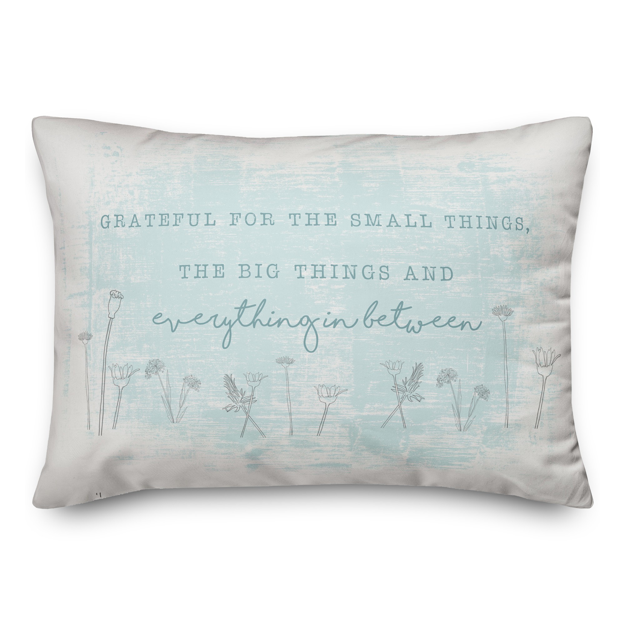Small Things Flowers 14x20 Spun Poly Pillow