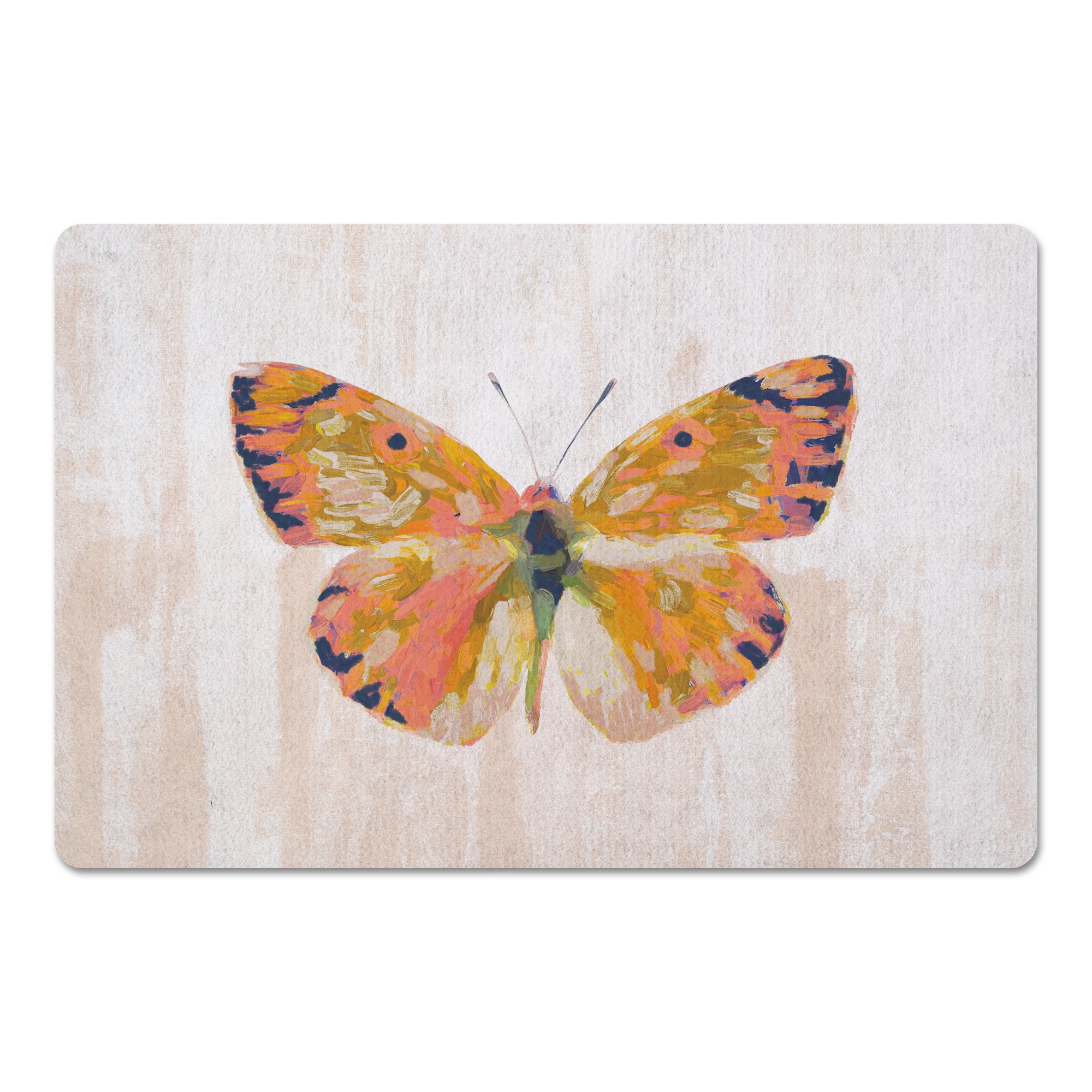 Painted Butterfly 27x18 Floor Mat