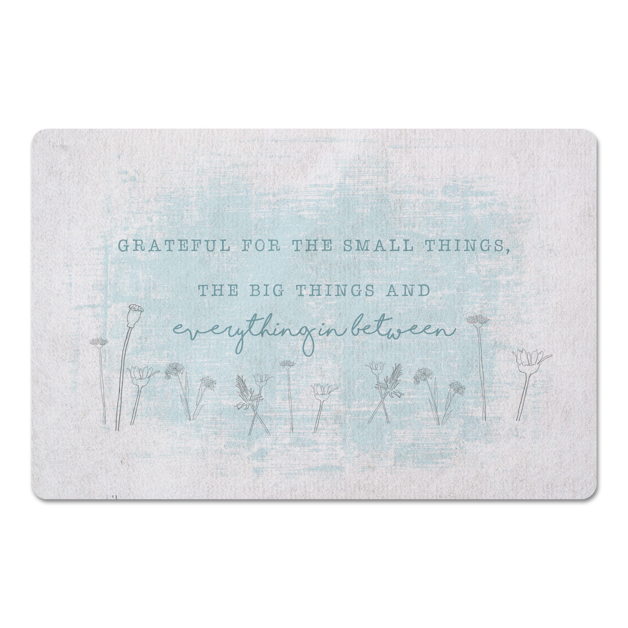 Small Things Flowers 27x18 Floor Mat