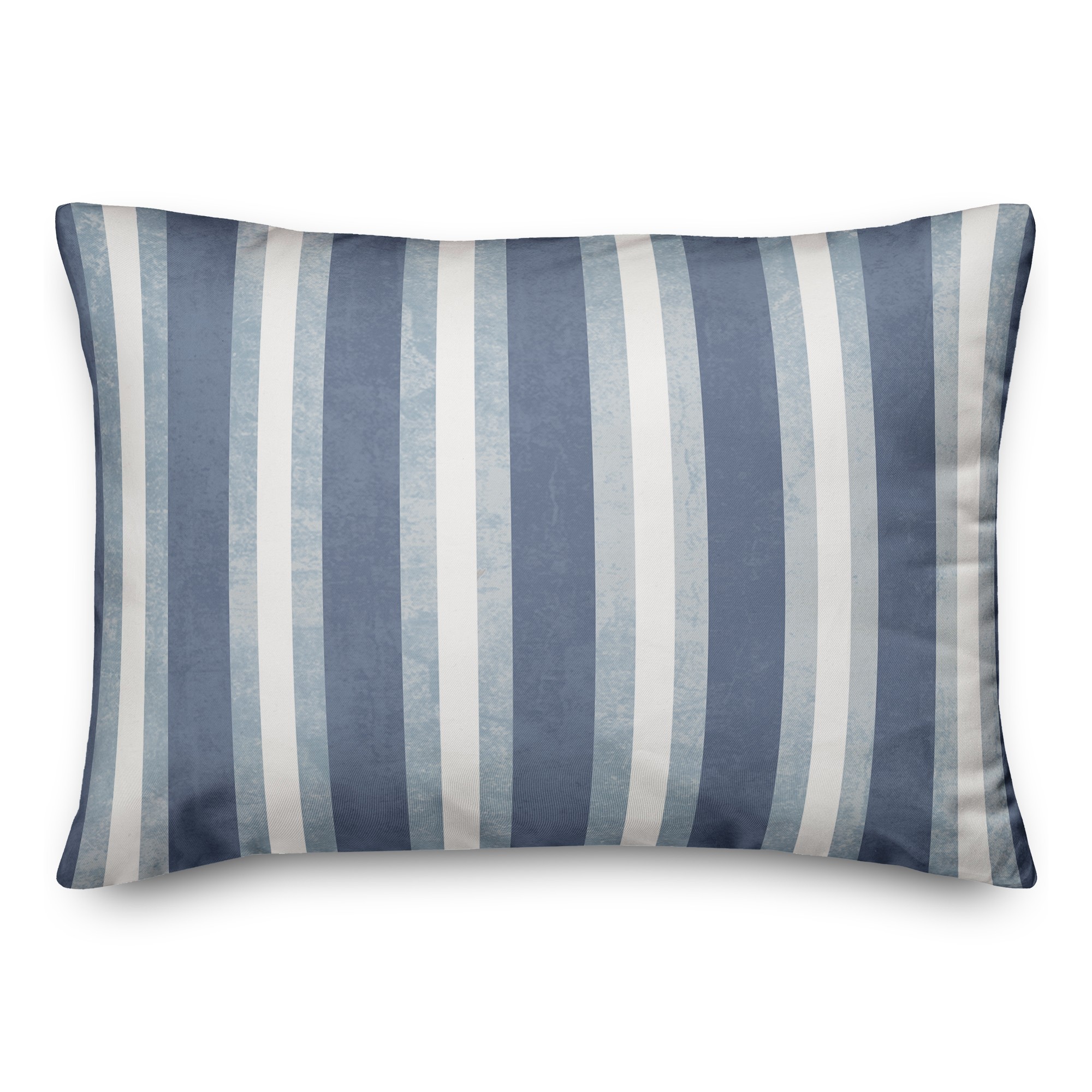 Blue Stripes 14x20 Indoor / Outdoor Pillow