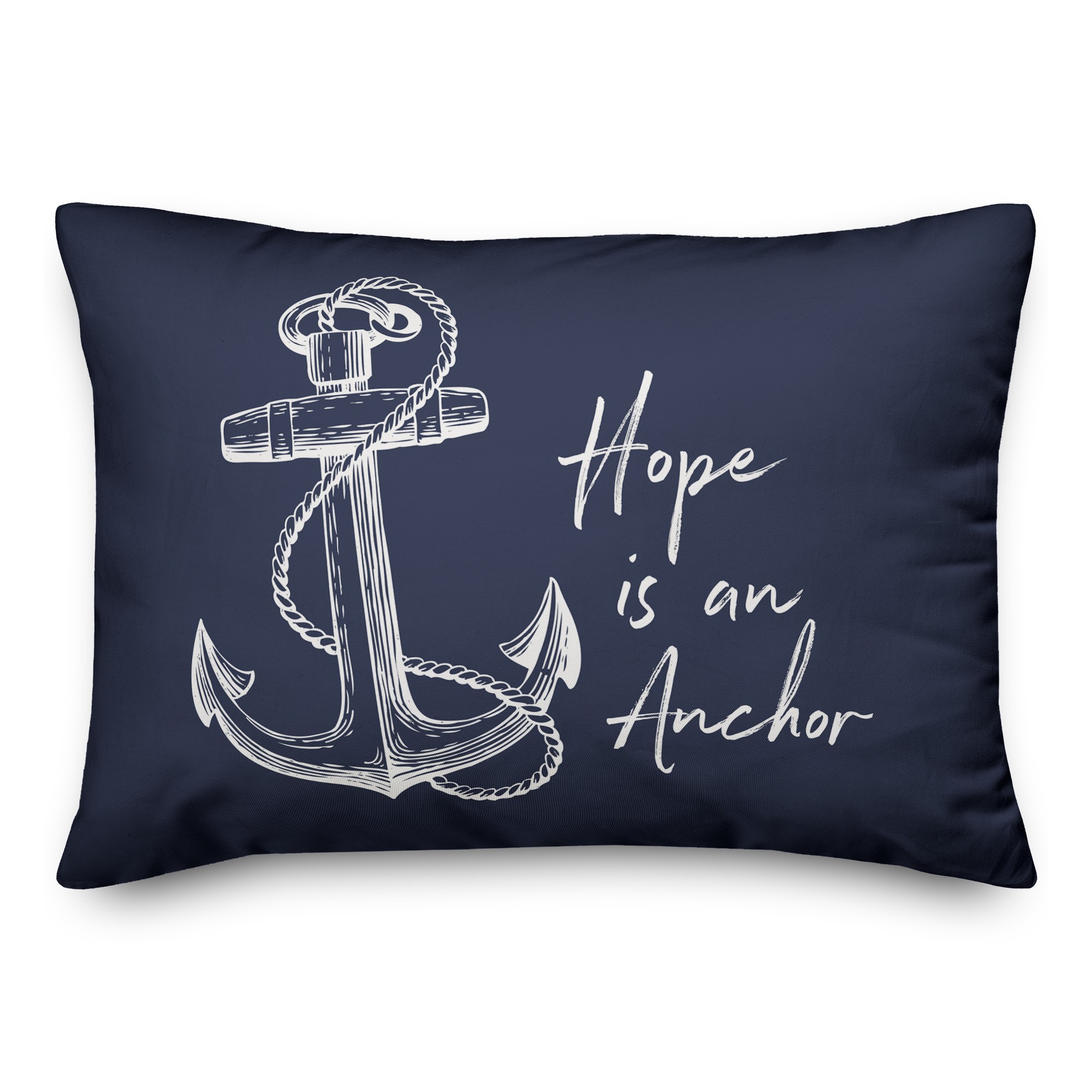 Hope Anchor 14x20 Indoor / Outdoor Pillow